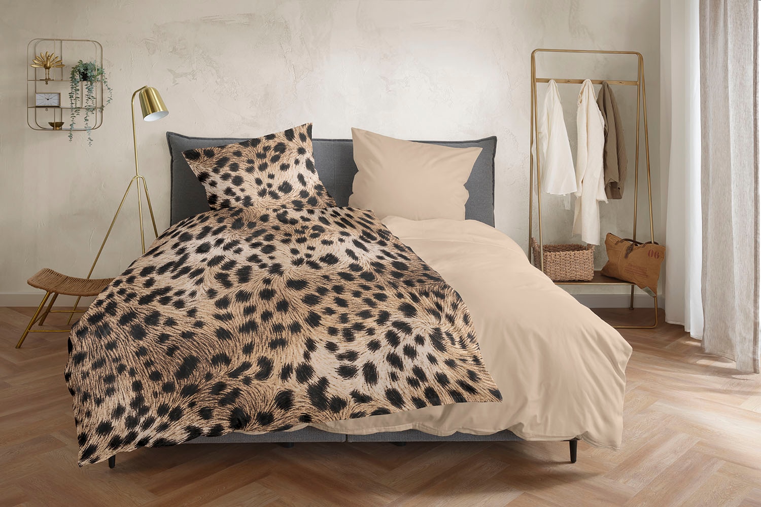 Primera Bettwäsche »Satin-Bettwäsche Savannah« 2