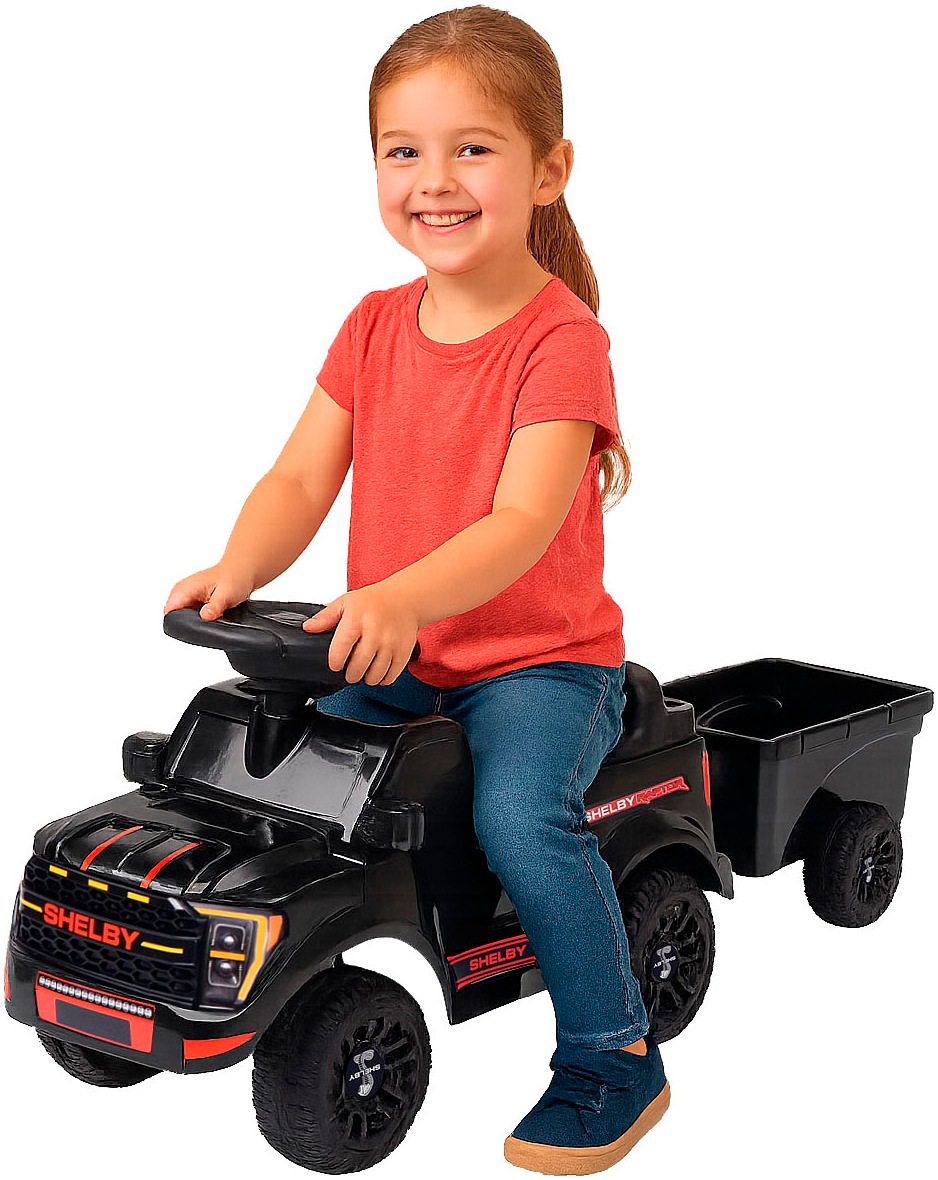 Jamara Rutscherauto »Shelby Ford F-150 Raptor mit Anhänger« mit Soundeffekten