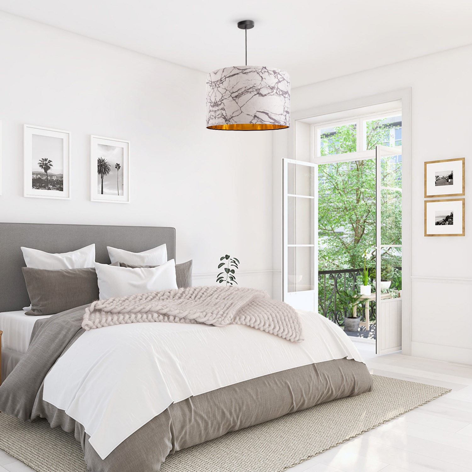 Paco Home Pendelleuchte »Kraft 525«, 1 flammig, Leuchtmittel E27   ohne Leu günstig online kaufen