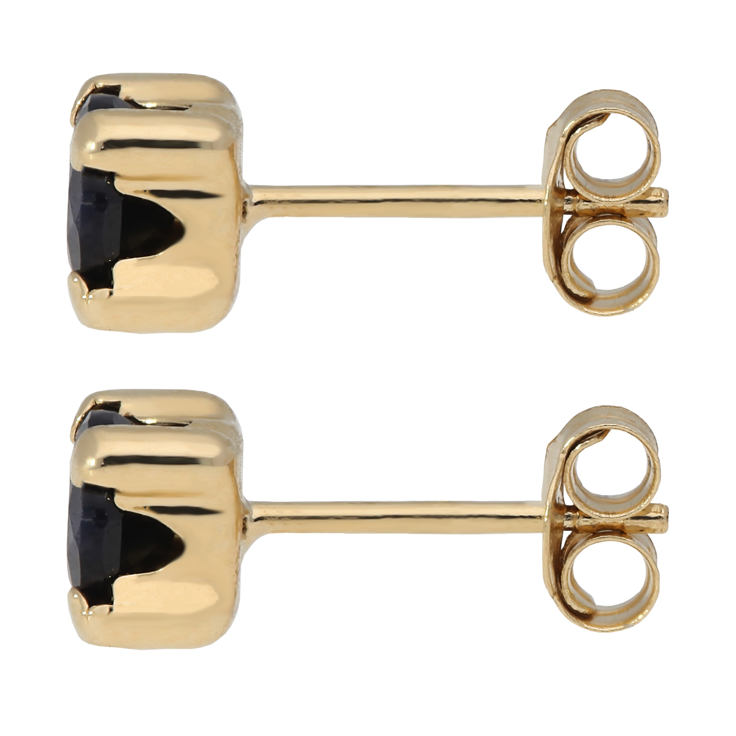 Firetti Paar Ohrstecker »Schmuck Geschenk Gold 375 Ohrschmuck Ohrringe Solitär« mit Saphir, Smaragd oder Rubin