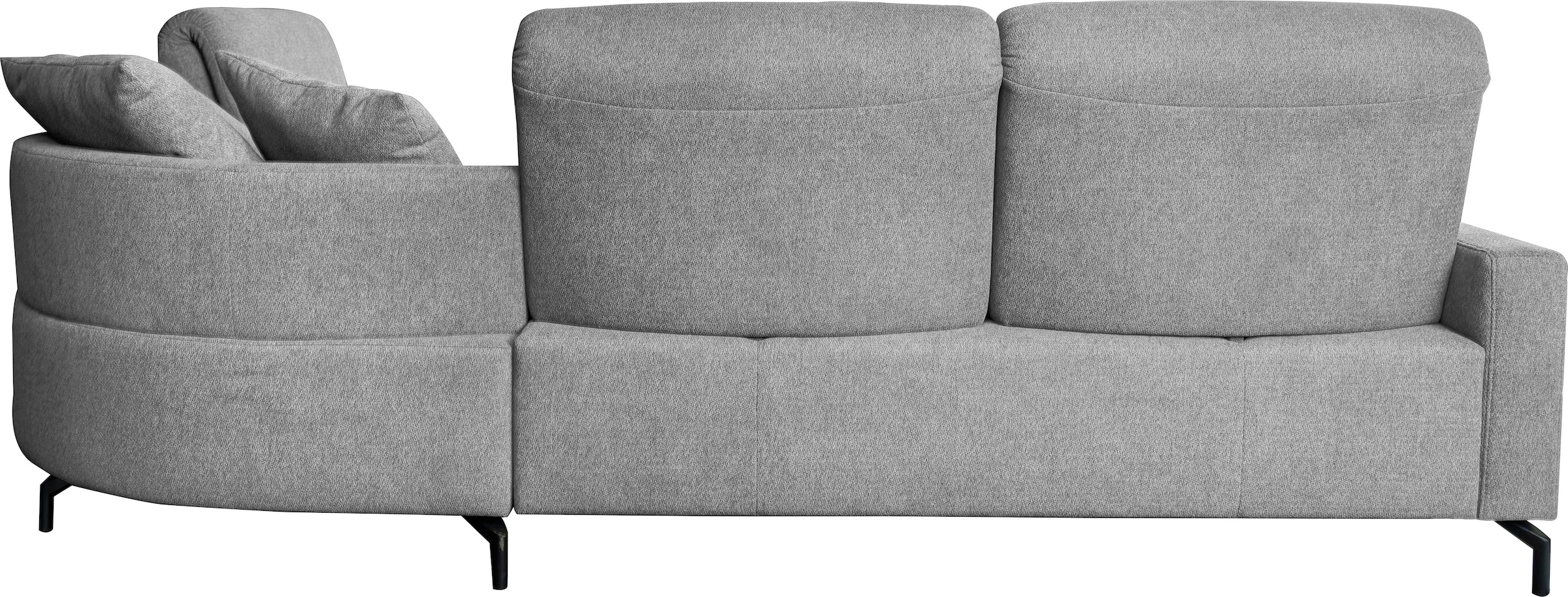 alina Ecksofa »Louis«, Breite 260 cm, Rückenlehnenverstellung, wahlweise mit Bettfunktion