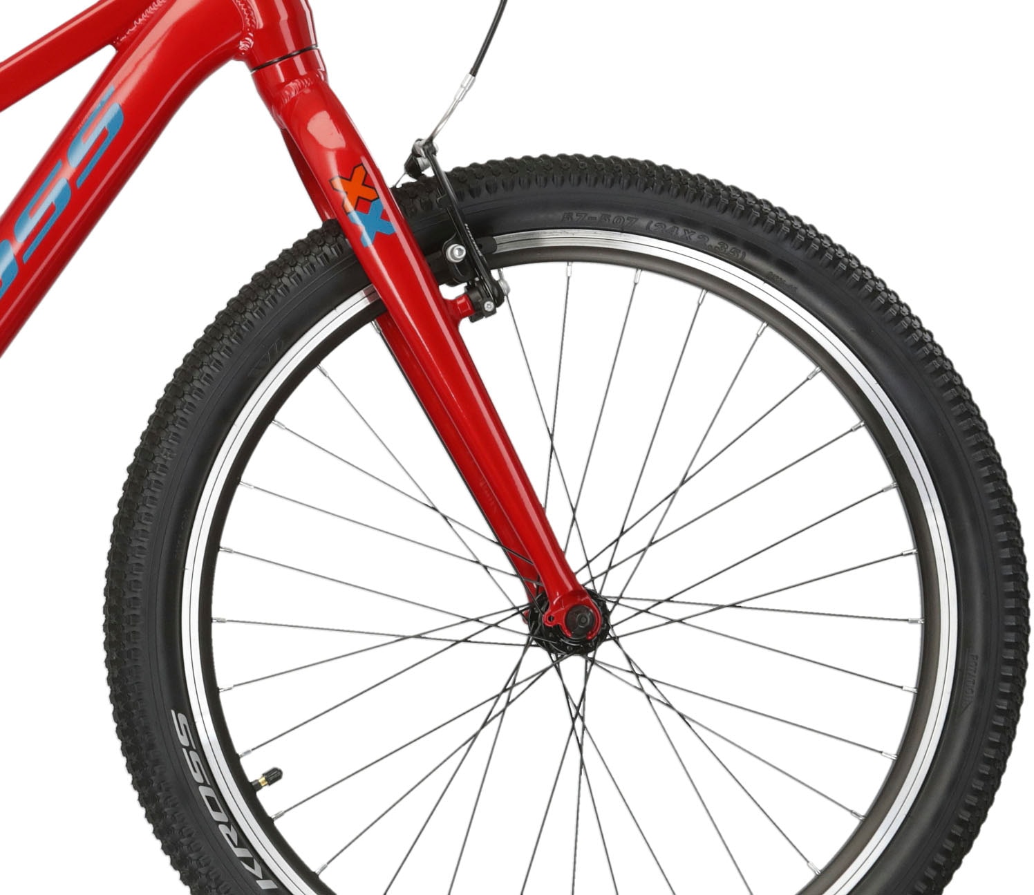 Kross Kinderfahrrad »Kinder-MTB Level Jr 1.0«, 8 Gang, Shimano, TOURNEY TX800 Schaltwerk, Kettenschaltung