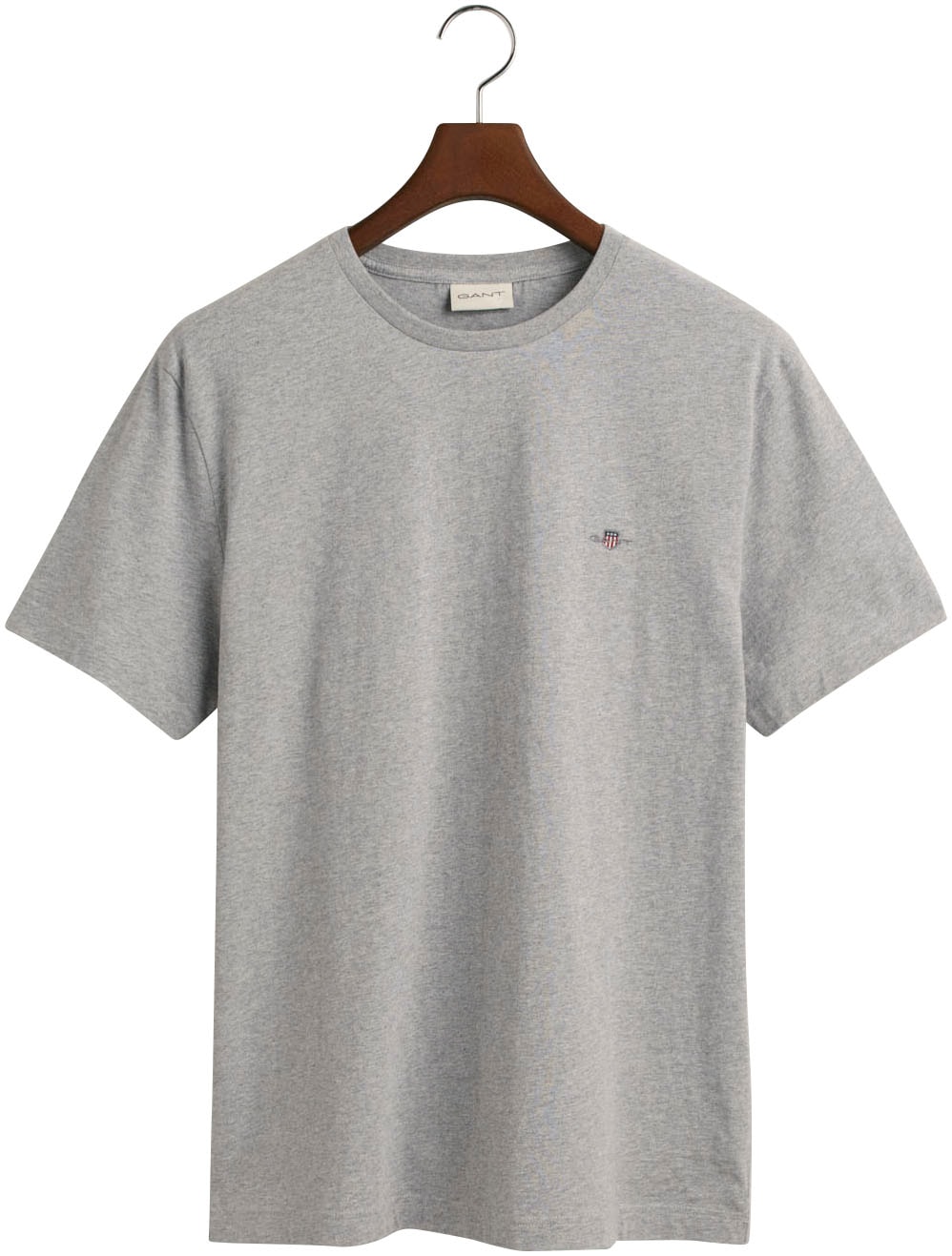 Gant T-Shirt »REG SHIELD SS T-SHIRT« mit Logostickerei auf der Brust