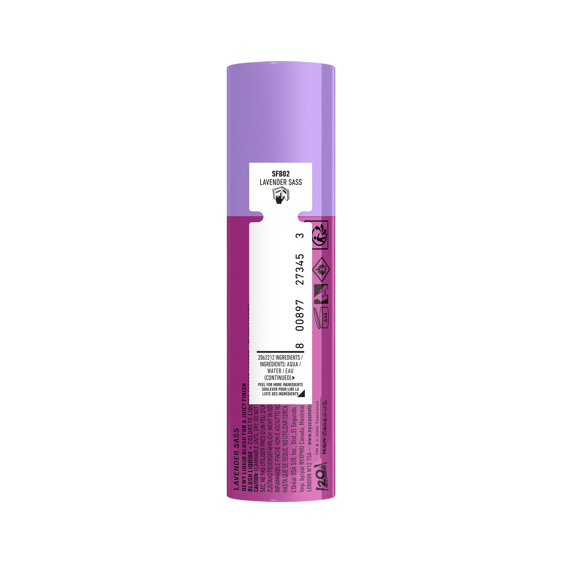 NYX PROFESSIONAL MAKEUP Rouge »SAUCY SISTERS LIQUID BLUSH«