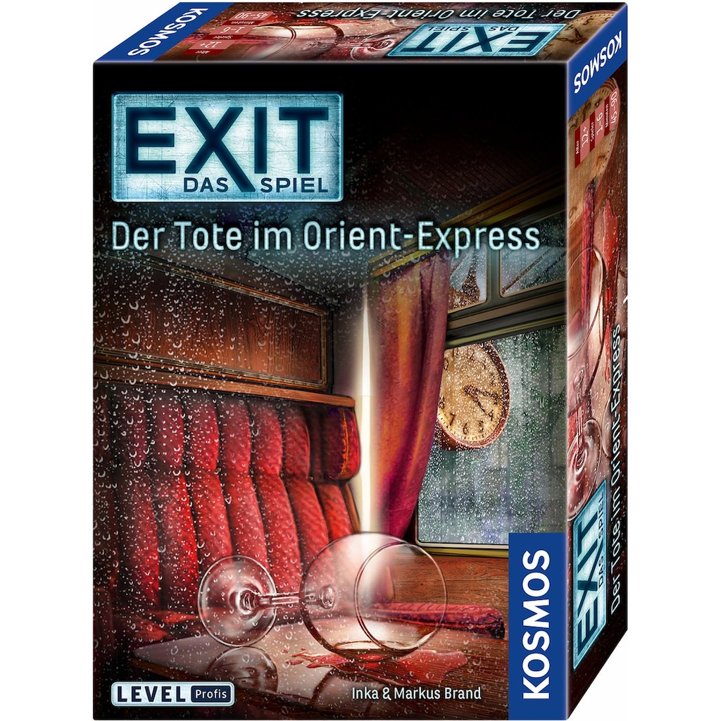 Kosmos Spiel »EXIT, Der Tote im Orient-Express«, Made in Germany