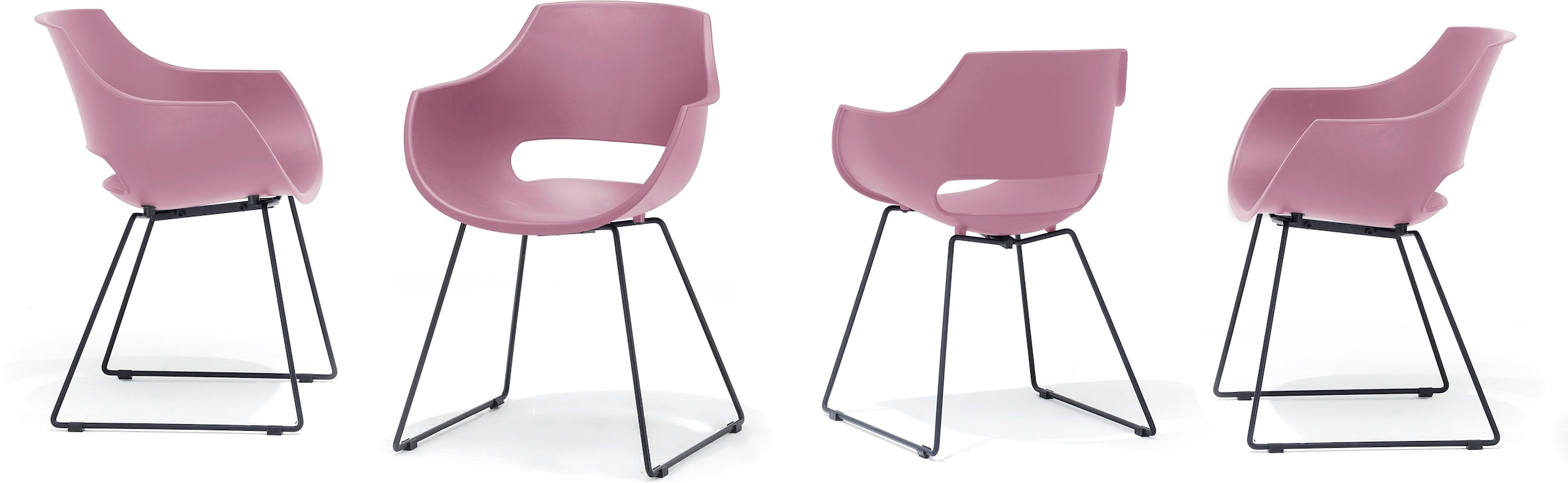 MCA furniture Kg bis Stuhl bestellen online 4 belastbar (Set), St., Schalenstuhl »Rockville«, 120