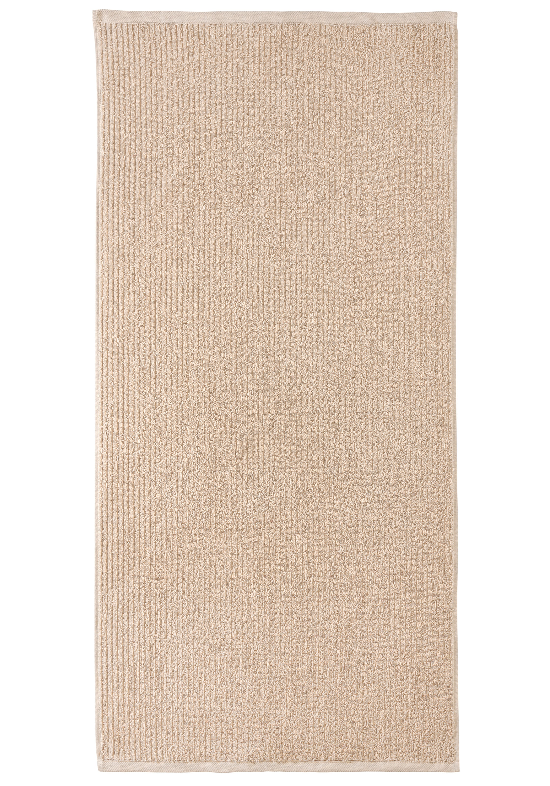 OTTO home Handtuch »Riva, 50x100, Premium Handtücher, 500 gr/m²« Hoch-Tief-Struktur, Streifen, weich, 5 Jahre Garantie