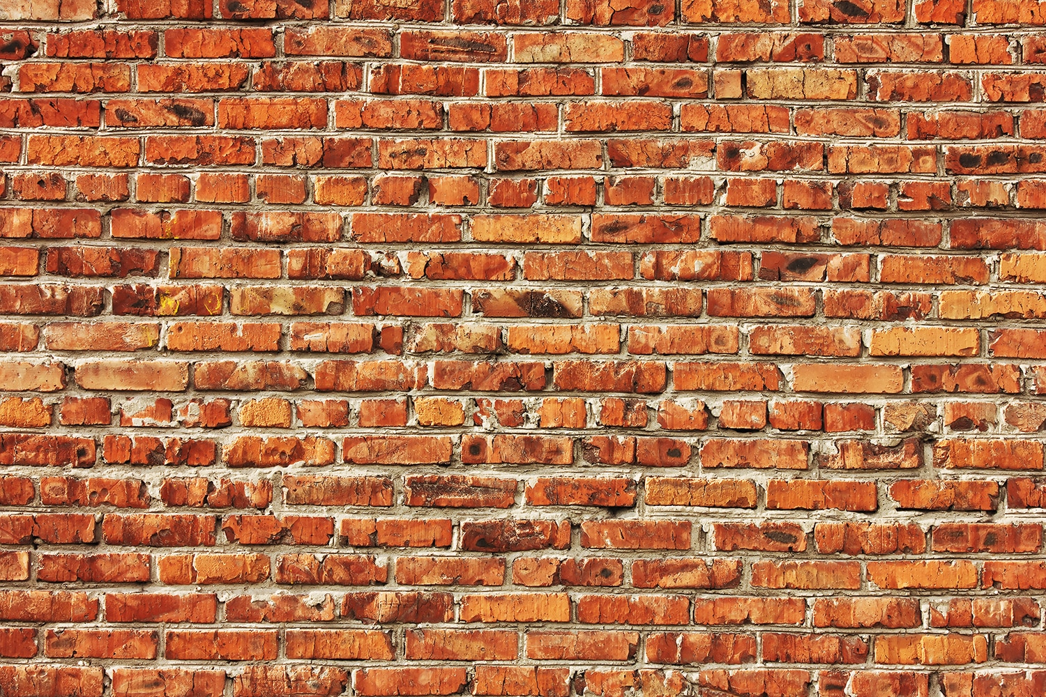 Papermoon Fototapete »Red Brick Wall« glatt günstig online kaufen