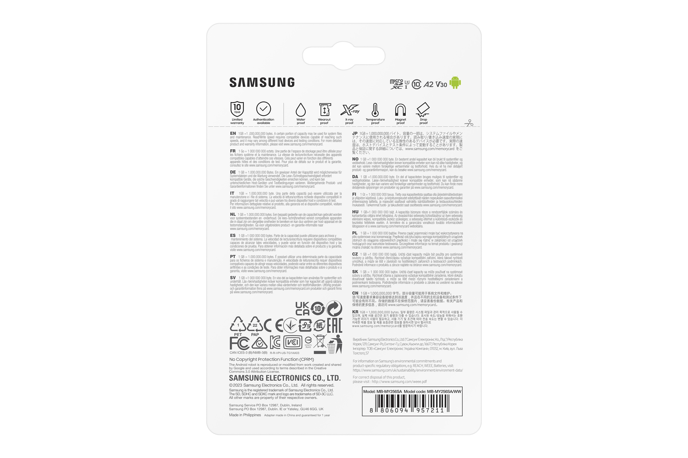 Samsung Speicherkarte »Pro Ultimate MicroSD«, (200 MB/s Lesegeschwindigkeit), mit SD-Adapter