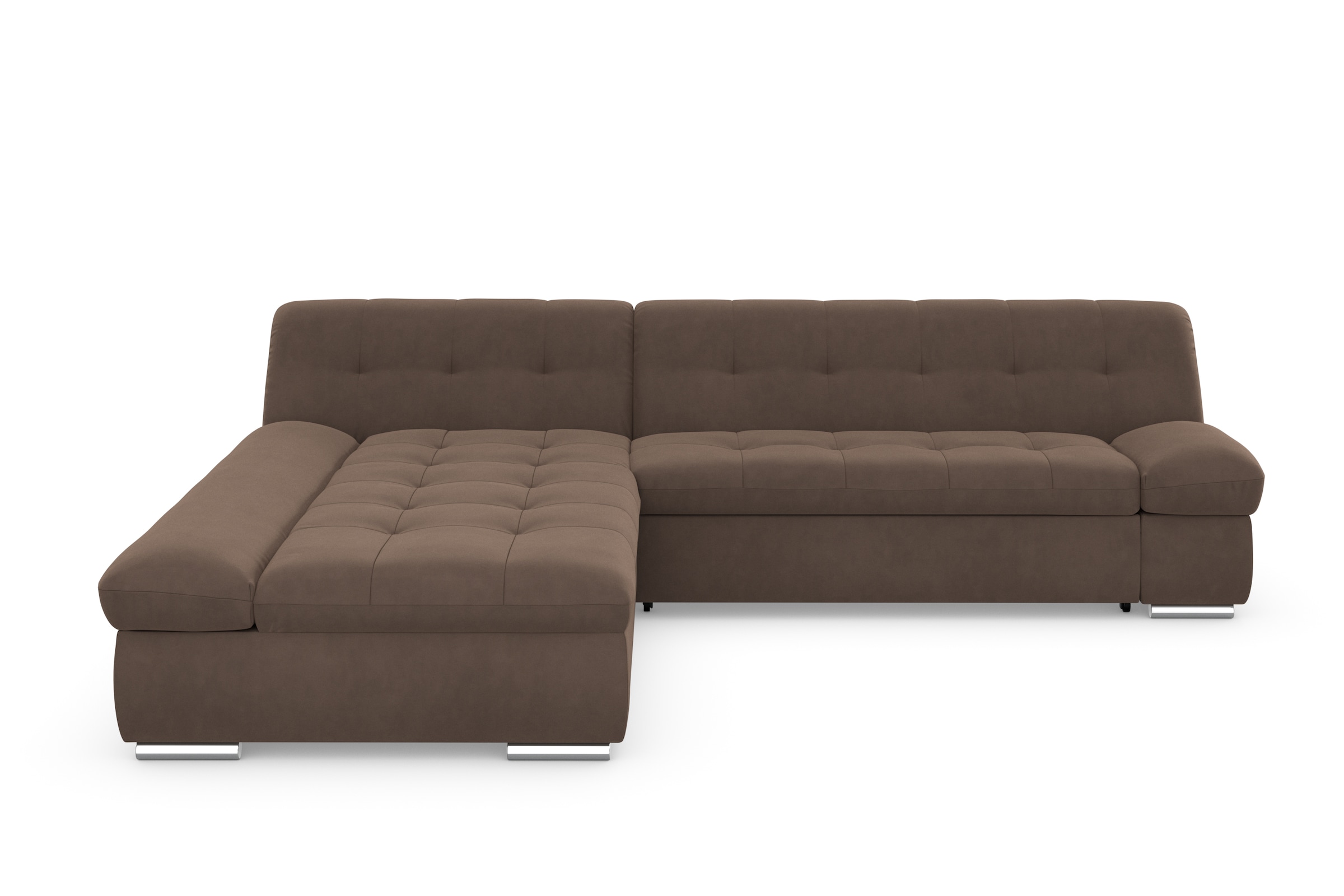 DOMO collection Ecksofa "Mona L-Form", wahlweise mit Bettfunktion günstig online kaufen