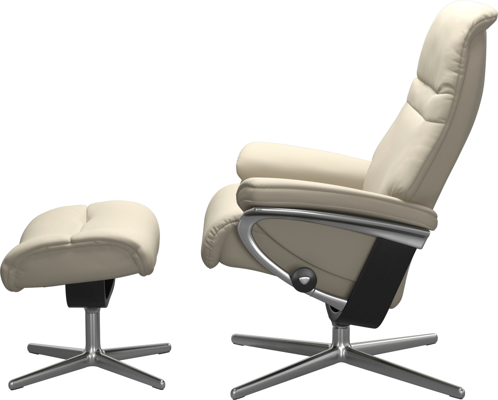 Stressless® Fußhocker »Sunrise«, mit Cross Base, Größe S, M & L, Holzakzent Schwarz