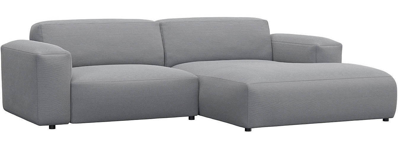 FLEXLUX Ecksofa "Lucera Chaislongue rechts oder links", modern & anschmiegs günstig online kaufen