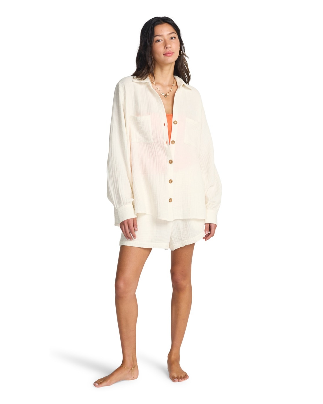 Billabong Langarmshirt »Swell Blouse«