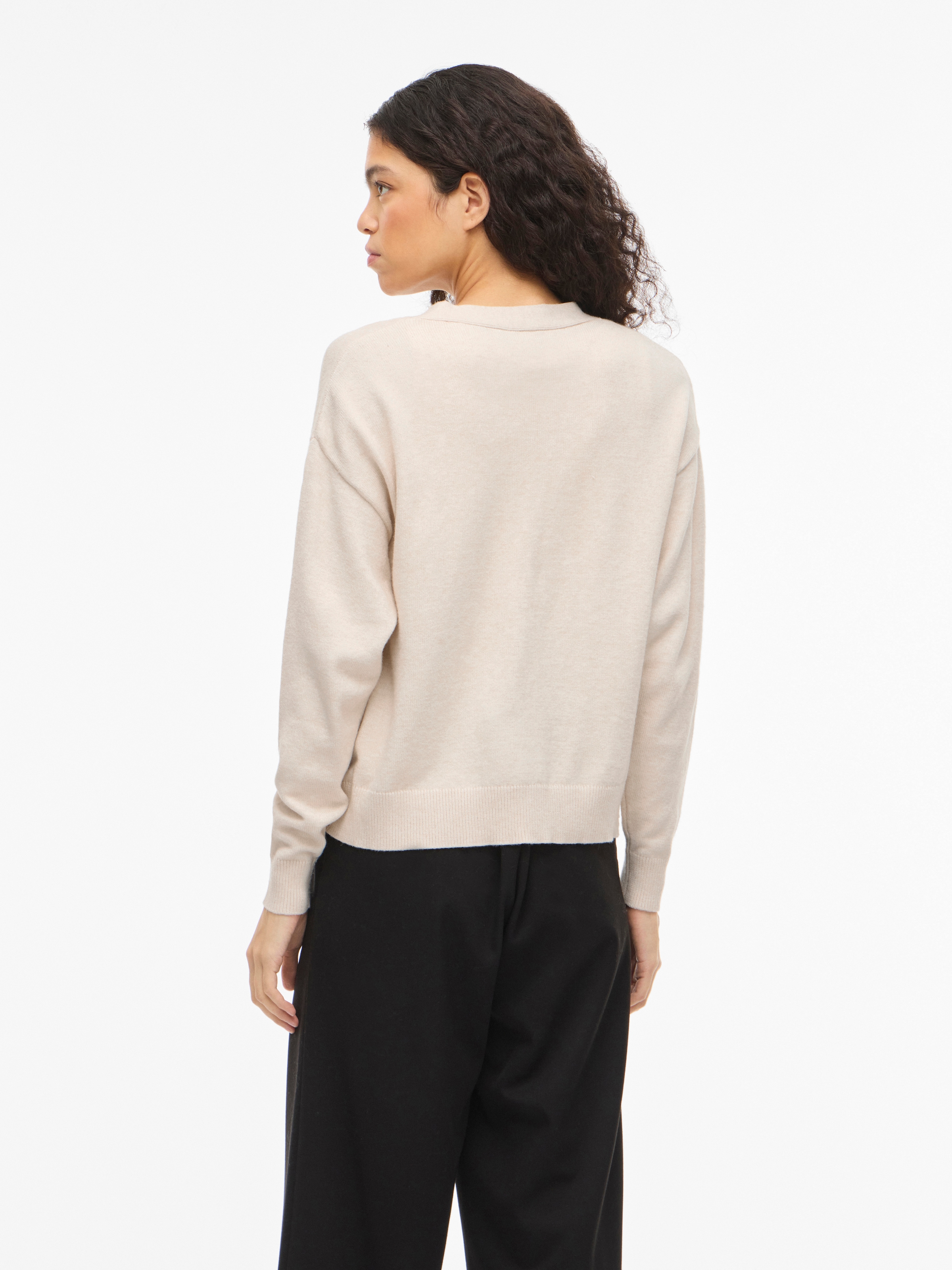 Vila Strickjacke »VIRIL V-NECK KNIT CARDIGAN - NOOS«