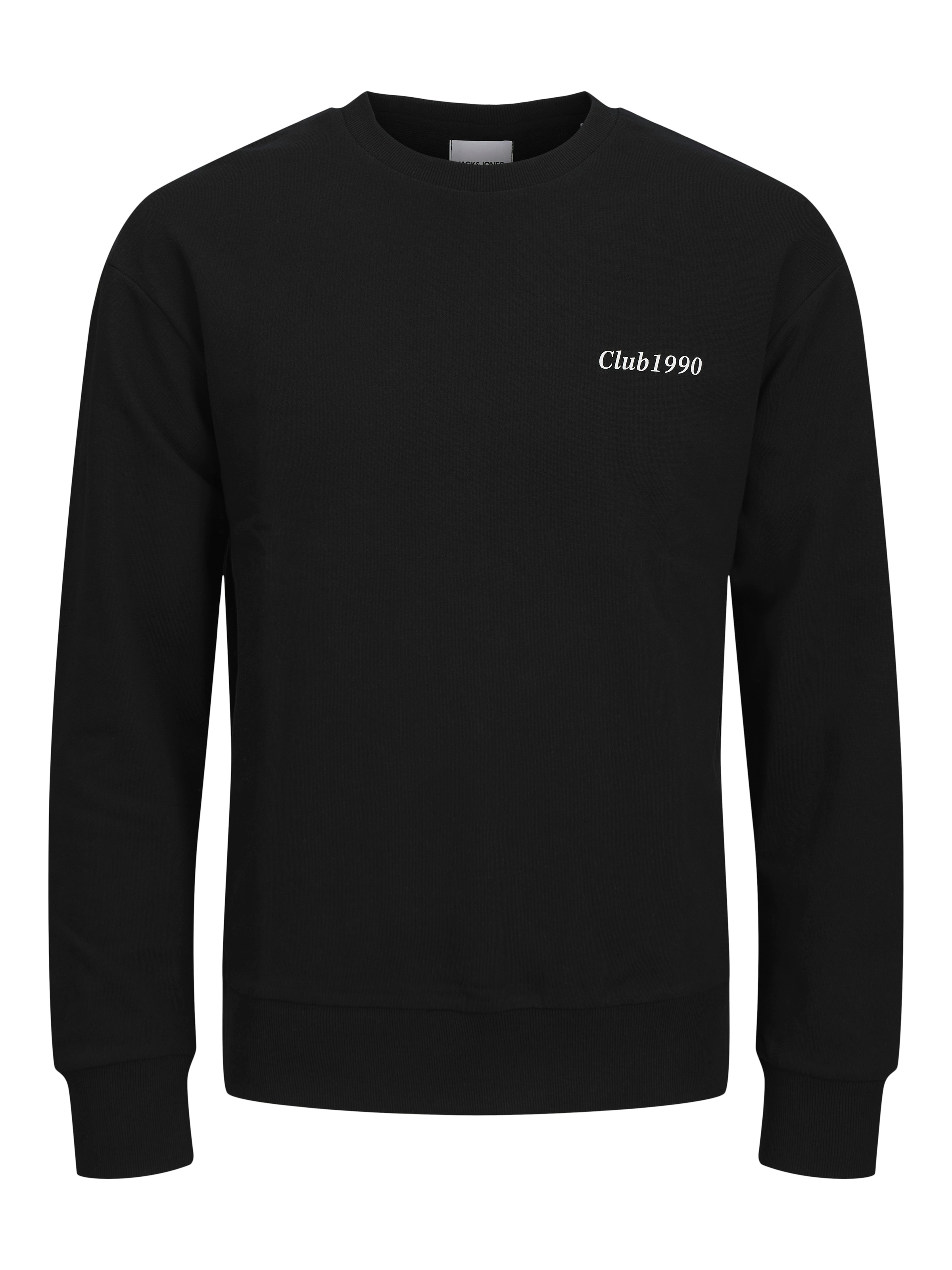 Jack & Jones Sweatshirt »JJEBRADLEY GRAPHIC SWEAT CREW NOOS«, mit Front und Back Print
