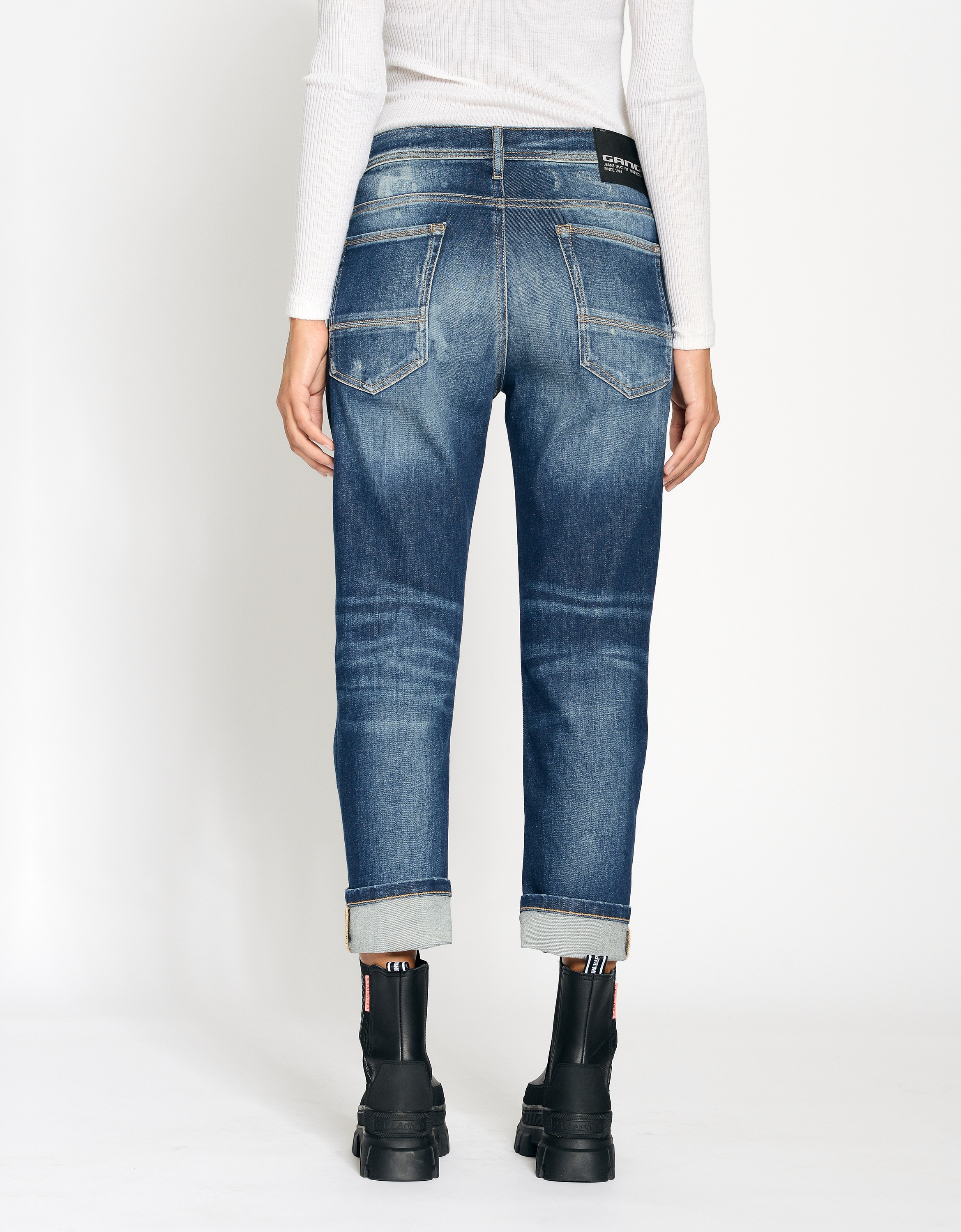 GANG Boyfriend-Jeans »GANG Jeans Boyfriend 94NICA CROPPED«