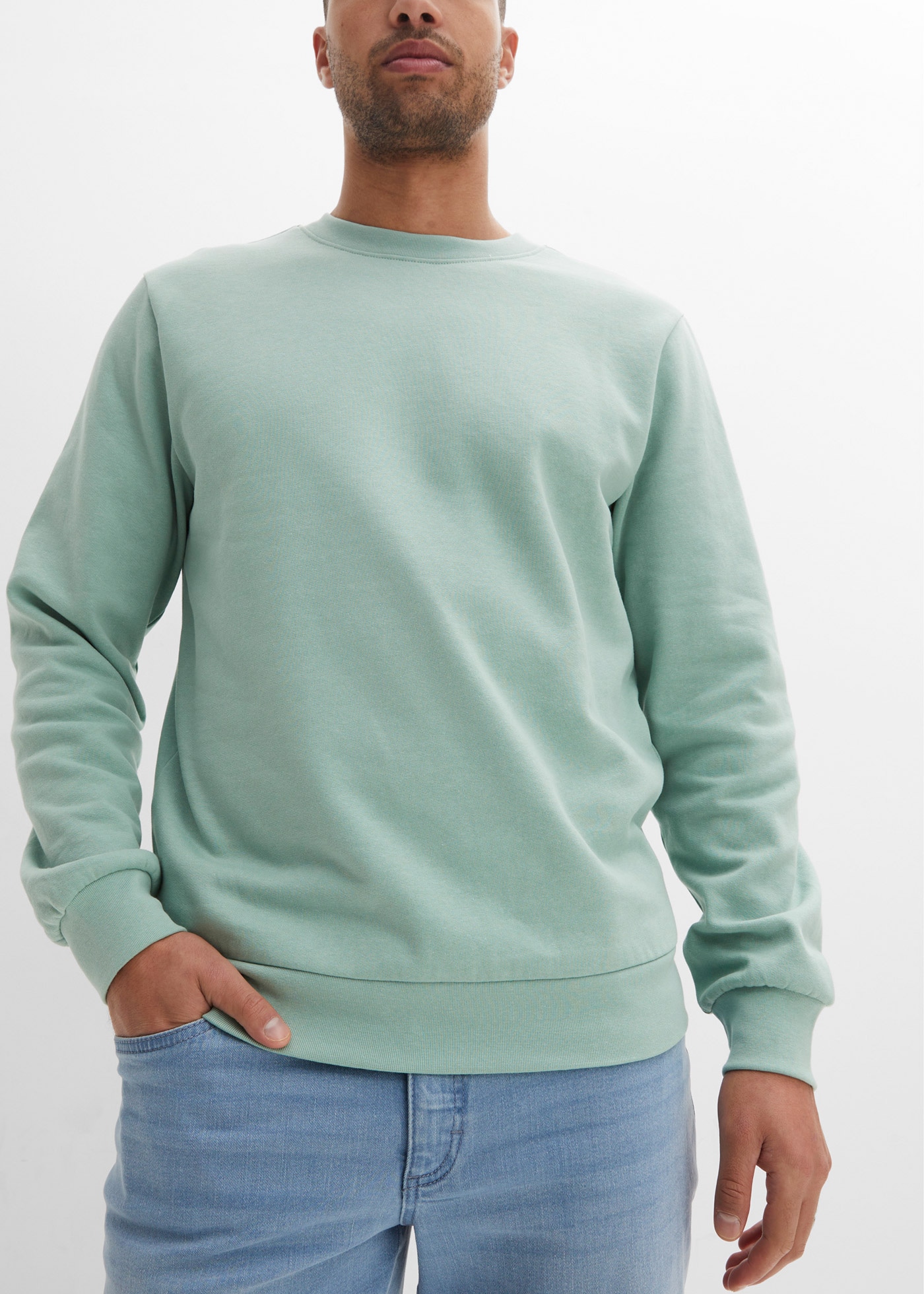 bonprix Sweatshirt »Sweatshirt«, mit Rundhalsauschnitt
