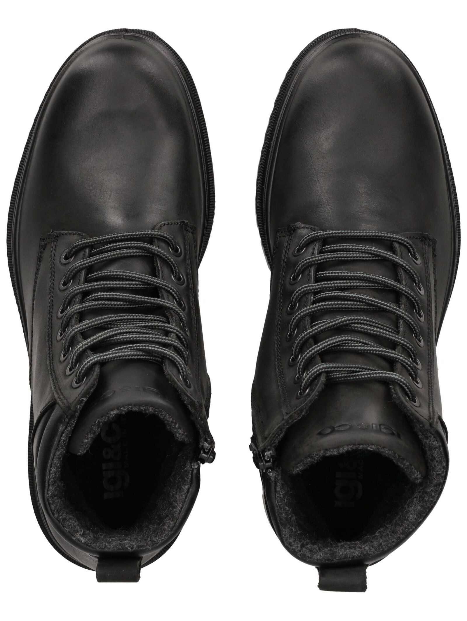 IGI & CO Schnürstiefelette »IGI & CO Stiefelette Nubukleder/Textil«