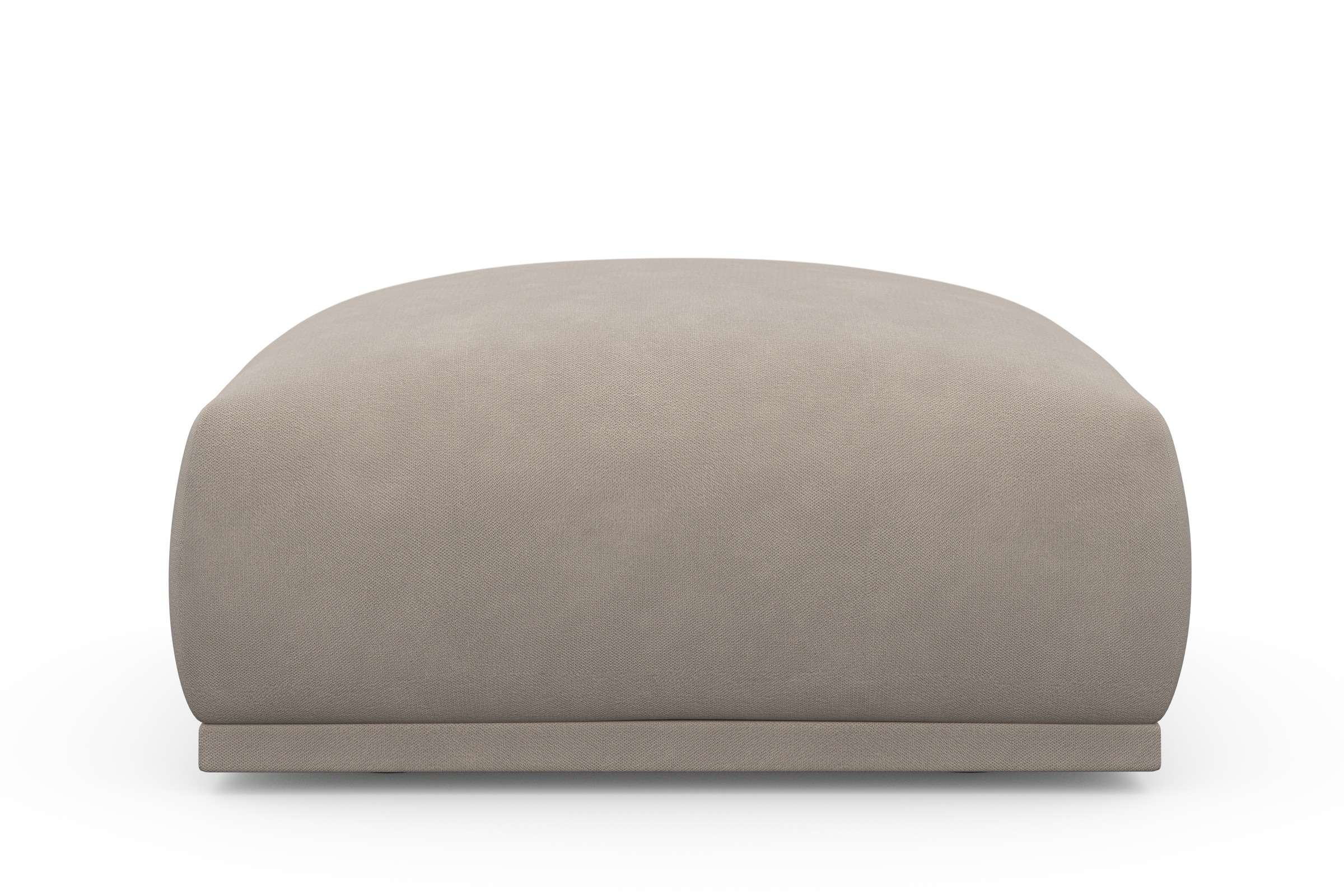 TRENDMANUFAKTUR Hocker »Braga, mit hochwertigem Kaltschaum, quadratisch, in Cord erhältlich«, (1 St.), moderner Polsterhocker, 85/42/85 cm (B/H/T)