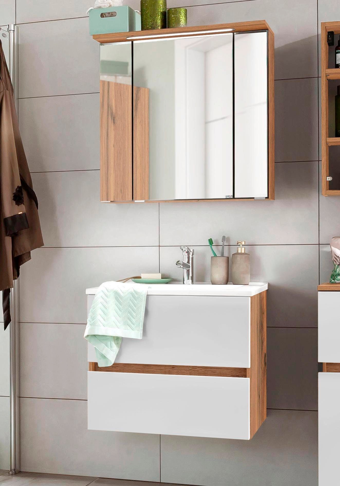 welltime Badmöbel-Set »Lucca« 2 Stk. tlg. günstig online kaufen