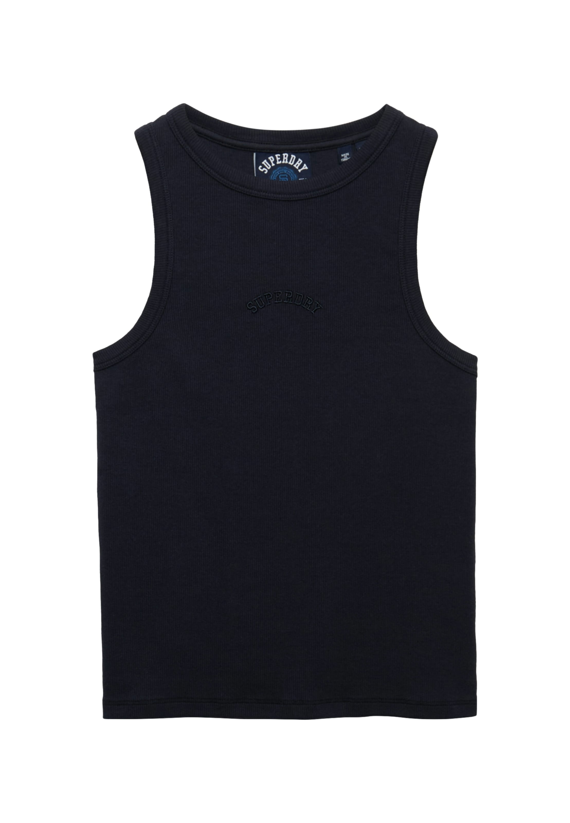 Superdry Tanktop »ESSENTIAL LOGO RACER VEST« aus Baumwolle, Regular Fit, mit Rundhalsausschnitt, ärmelloses Design