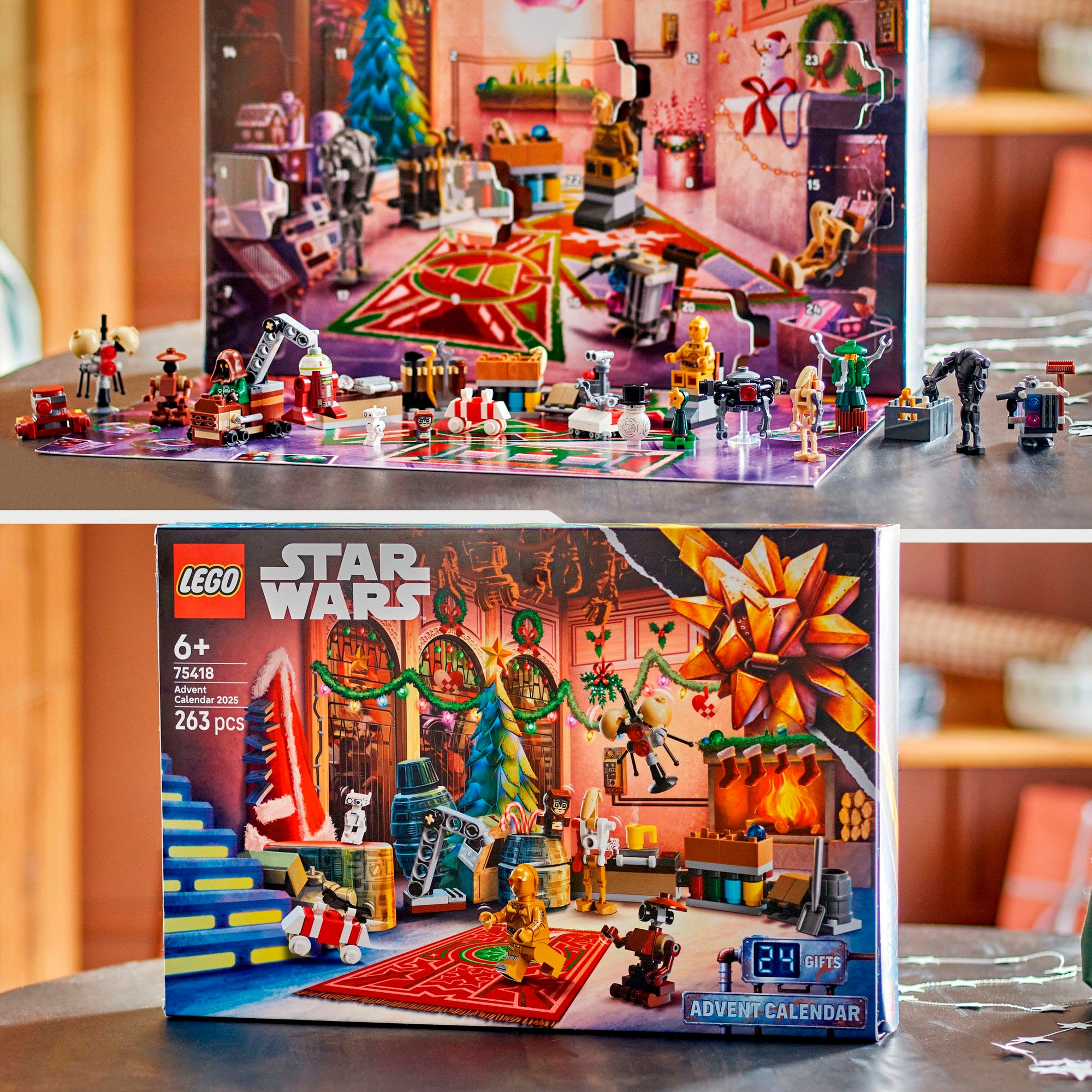 LEGO® Spielzeug-Adventskalender »Spielbausteine, (75418), LEGO Star Wars™« ab 6 Jahren Made in Europe