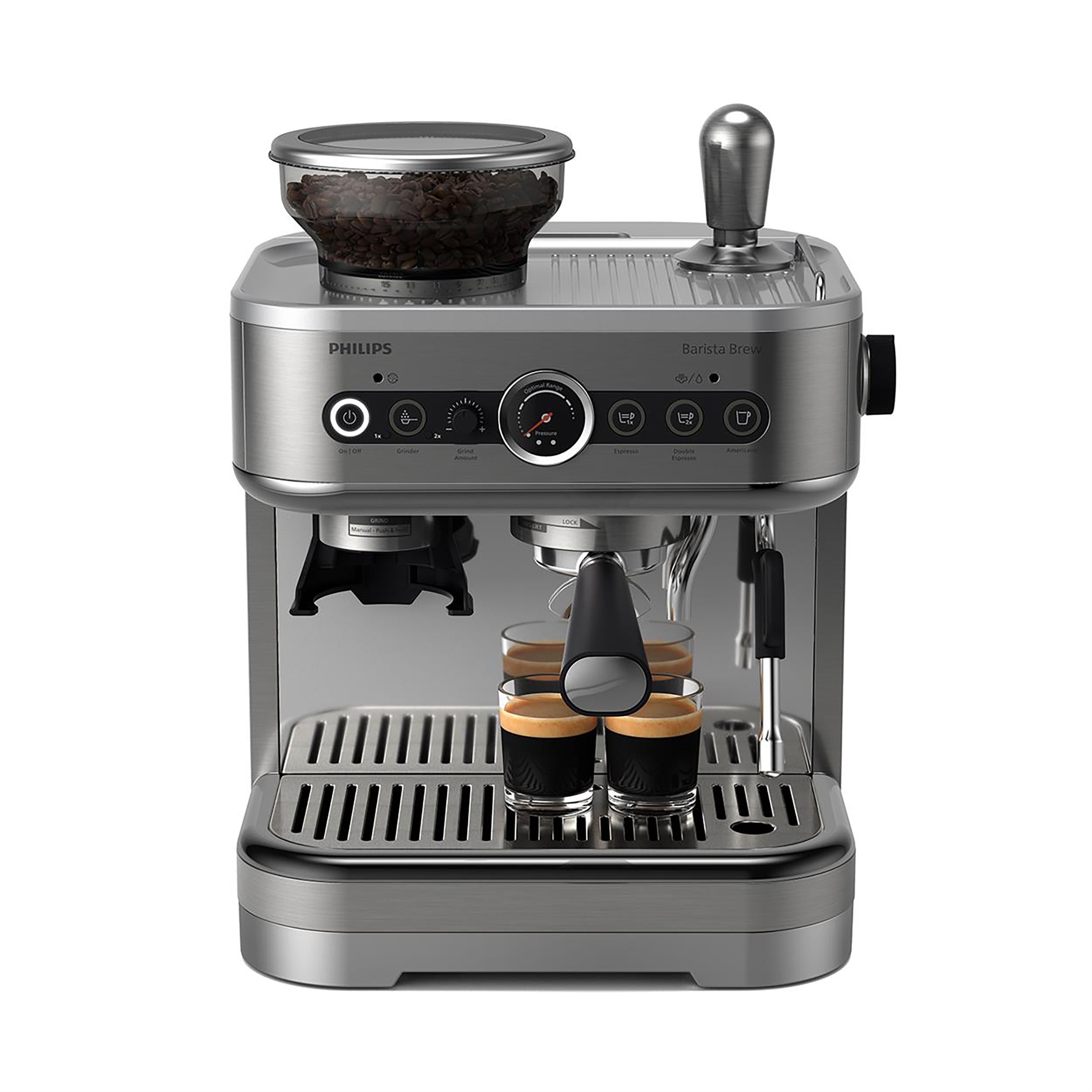 Philips Espressomaschine »PSA3218/01 Barista Brew, halbautomatisch, mit 250 günstig online kaufen