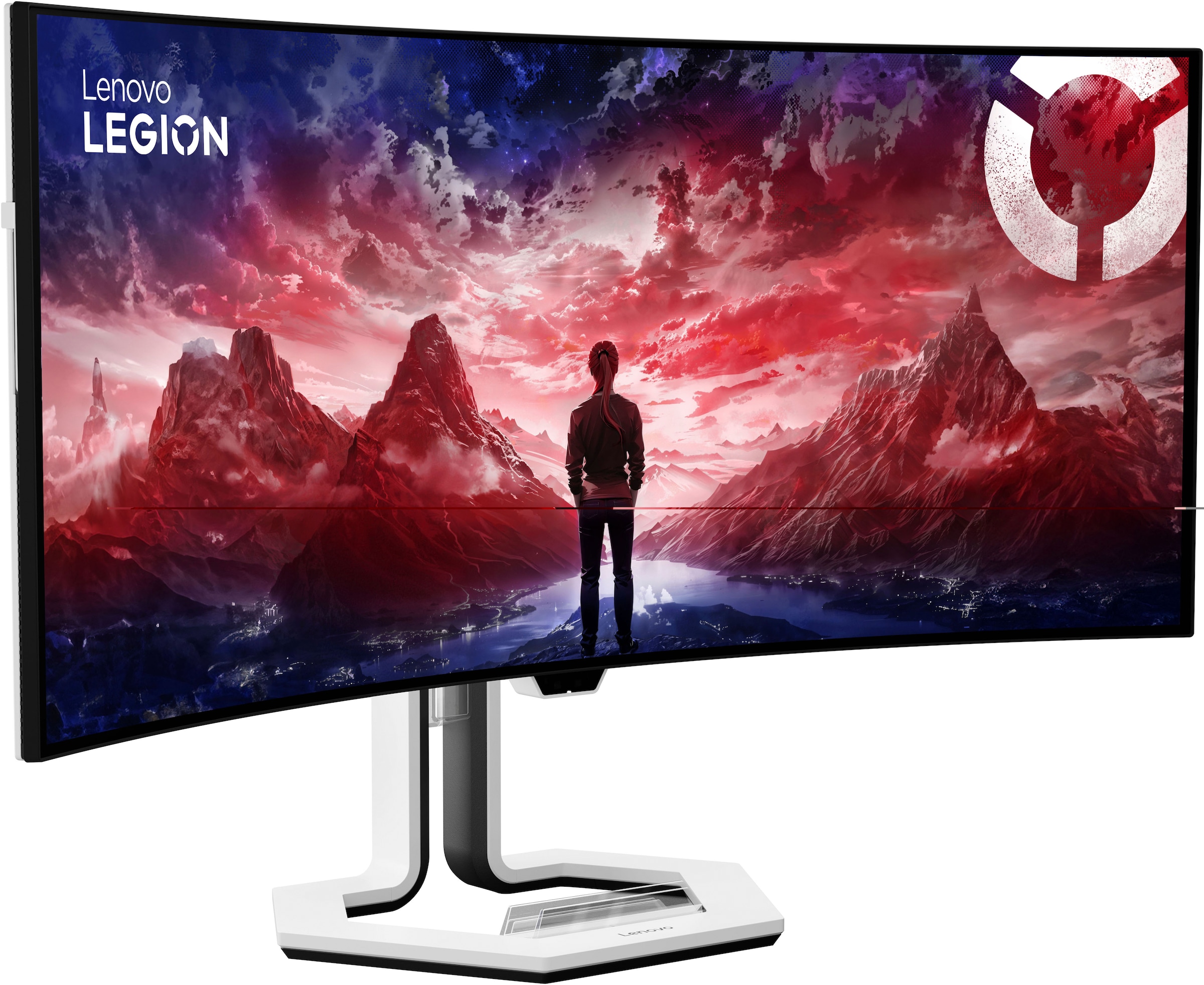 Lenovo Curved-Gaming-OLED-Monitor »Legion PRO 34WD-10«, 86 cm/34 Zoll, 3440 x 1440 px, WQHD, 0,03 ms Reaktionszeit, 240 Hz