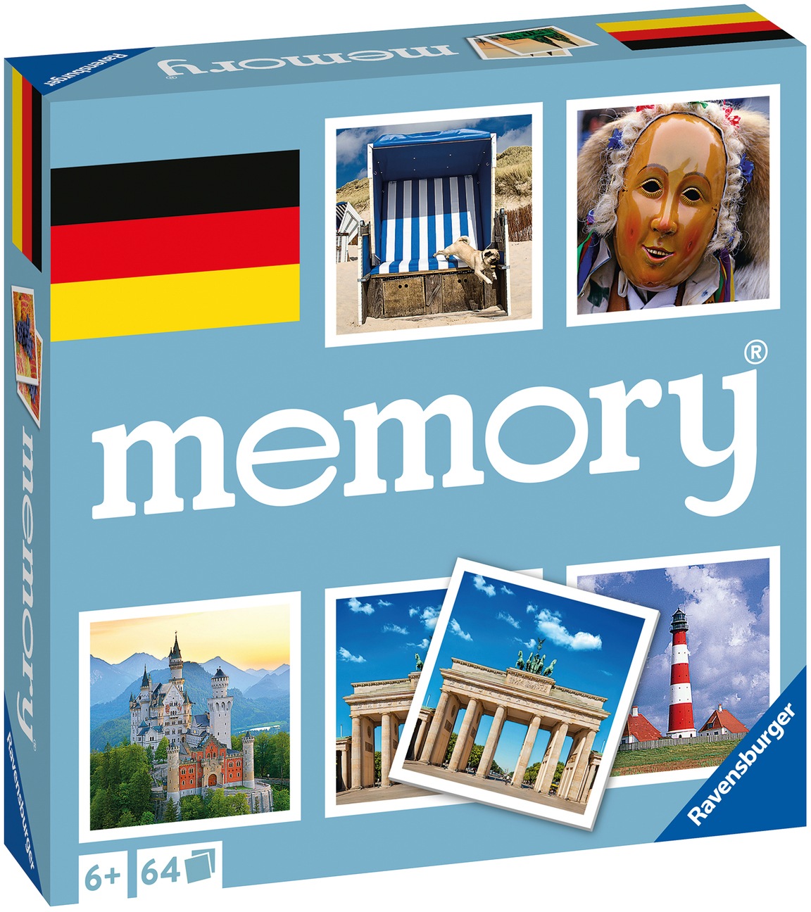 Ravensburger Spiel »Deutschland memory®«, Made in Europe
