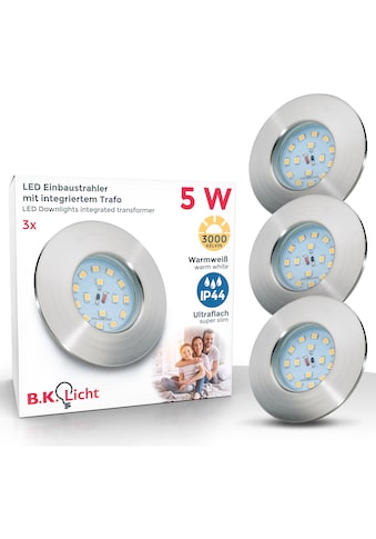 B.K.Licht LED Einbauleuchte »Elias«, LED-Board, Warmweiß, LED Einbaustrahler... kaufen