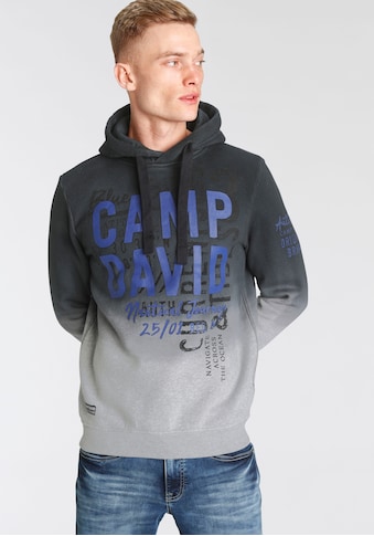 CAMP DAVID Kapuzensweatshirt, mit modischem Farbverlauf kaufen