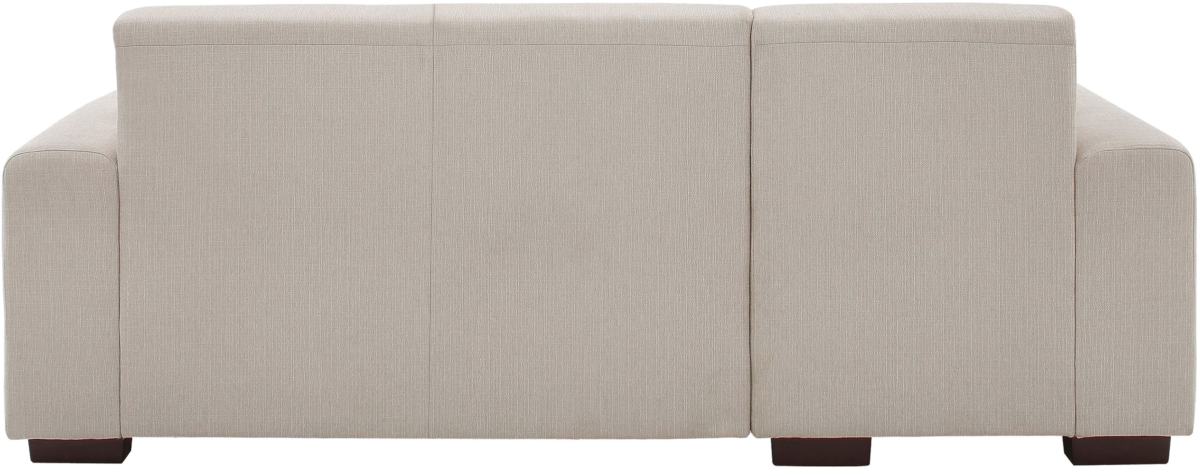 Home affaire Ecksofa »BORNHOLM L-Form mit Recamiere, Maße B/T/H: 234/162/85 cm«, Recamiere links oder rechts bestellbar, Wellenfederung, inkl. 2 Kissen