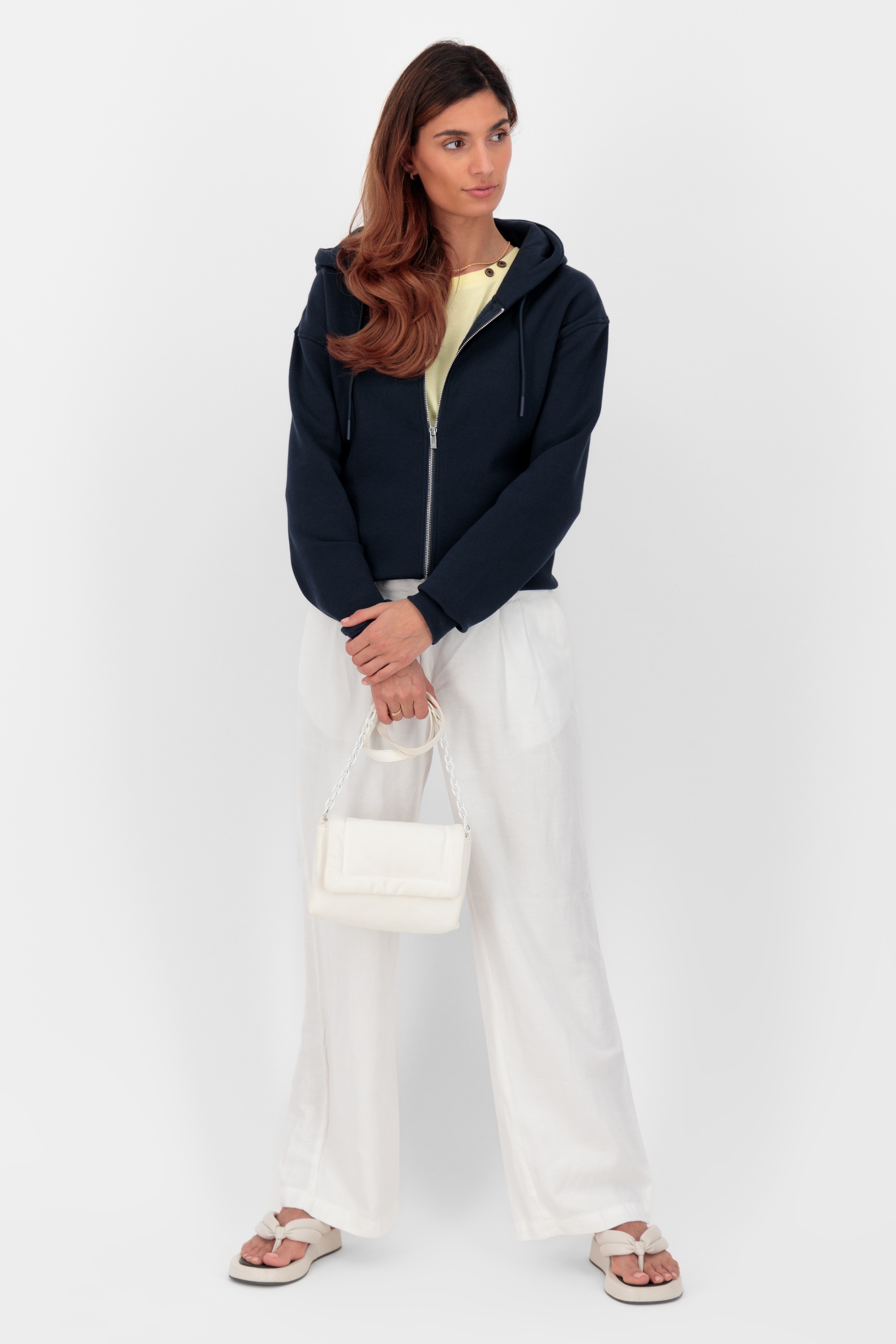 Alife & Kickin Sweatjacke »Damen RanaAK A«, Hoodie mit Reißverschluss und Kapuze, Kapuzensweatjacke