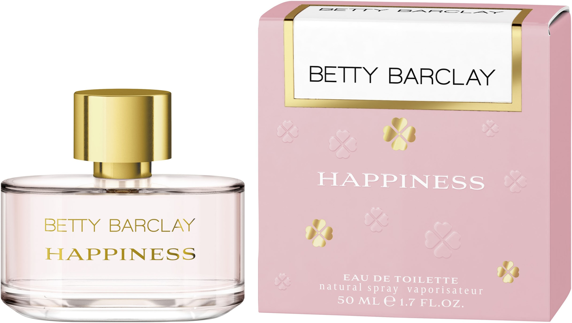 Eau de Toilette »Betty Barclay Happiness EDT NATURAL SPRAY 50 ML«, (Packung, 1 tlg.)