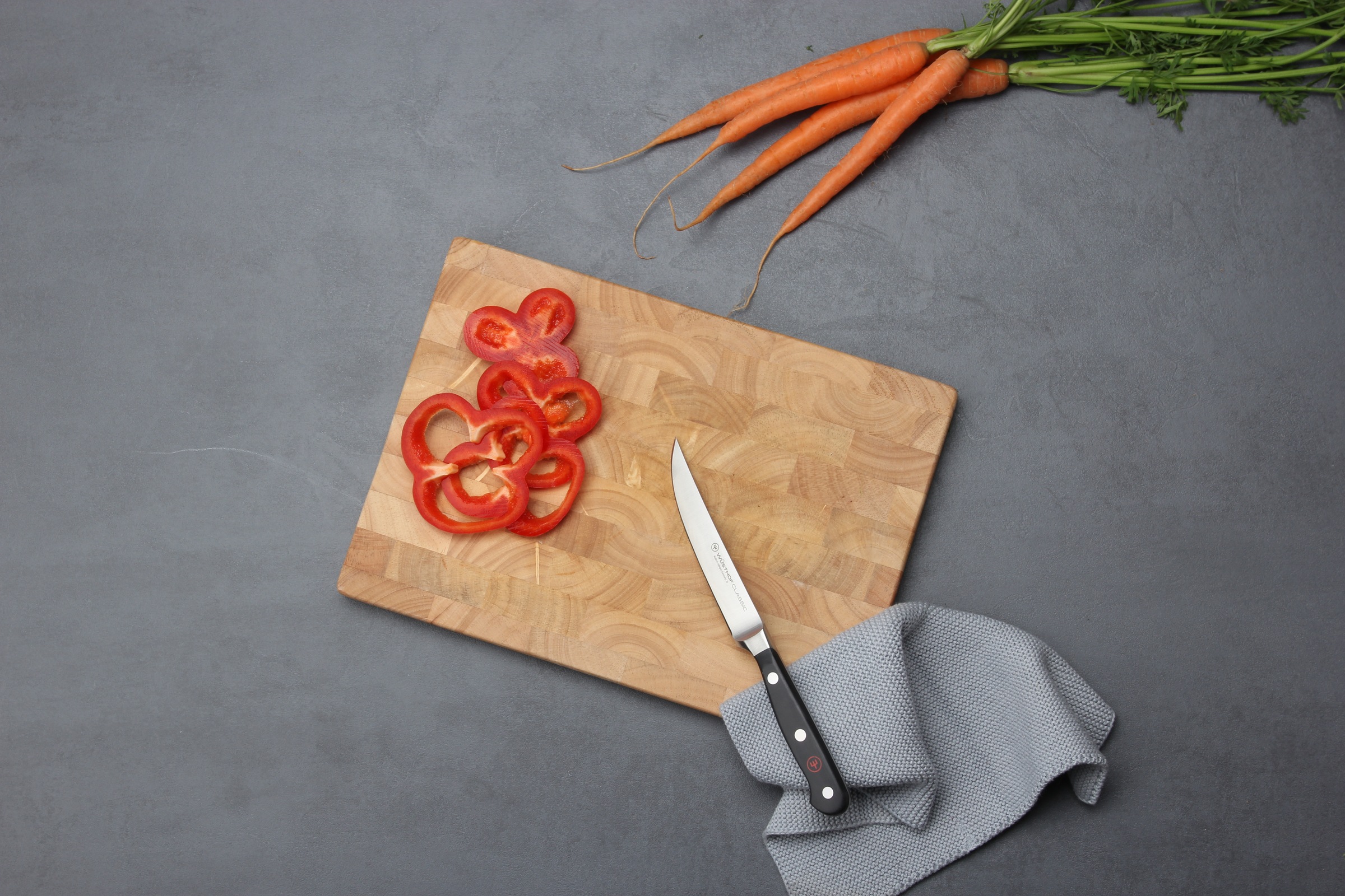 Continenta Brotschneidebrett »Stirnholz 26x18x1,5cm« Stirnholz 26x18x1,5cm günstig online kaufen