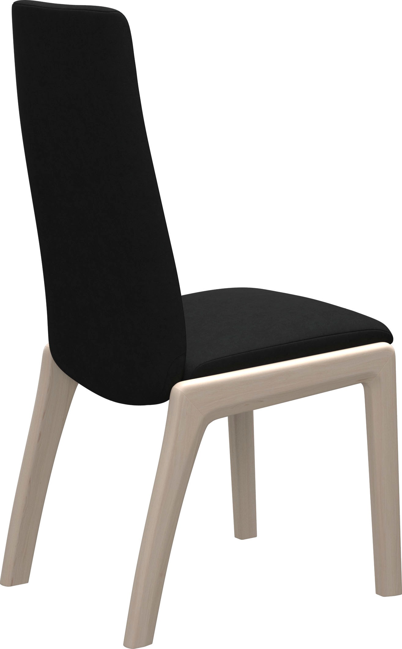 Stressless® Polsterstuhl »Laurel«, Microfaser DINAMICA, Low Back, Größe L, mit abgerundeten Beinen in Eiche gekalkt