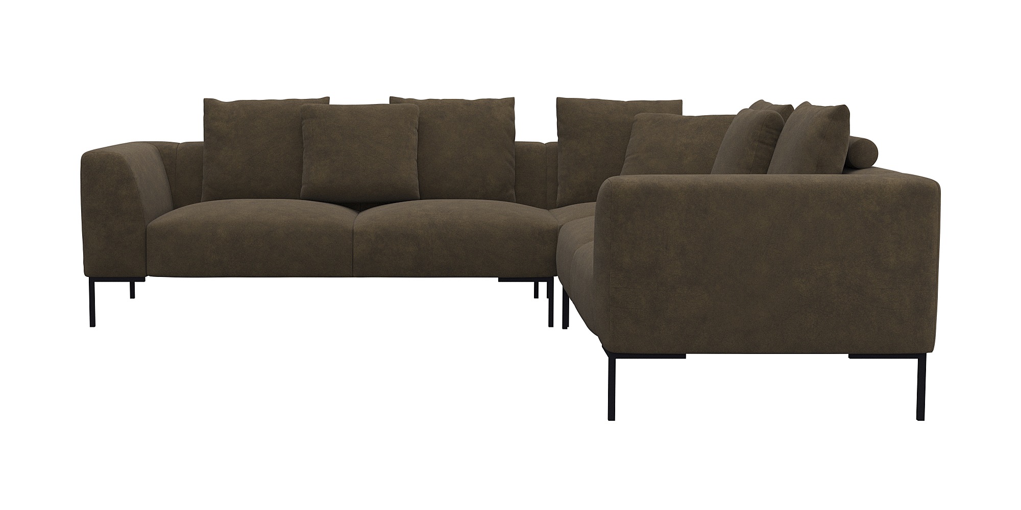 FLEXLUX Ecksofa "Sava, gleichschenklig, bequem mit hohem Sitzkomfort", Tasc günstig online kaufen