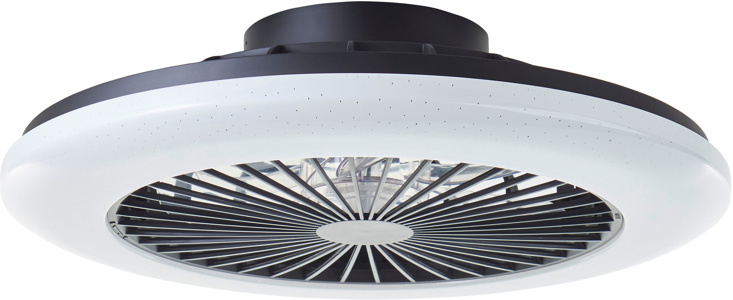 Brilliant LED Deckenleuchte »Salerno«, Ventilator, 49 cm, digitales RGB, CC günstig online kaufen