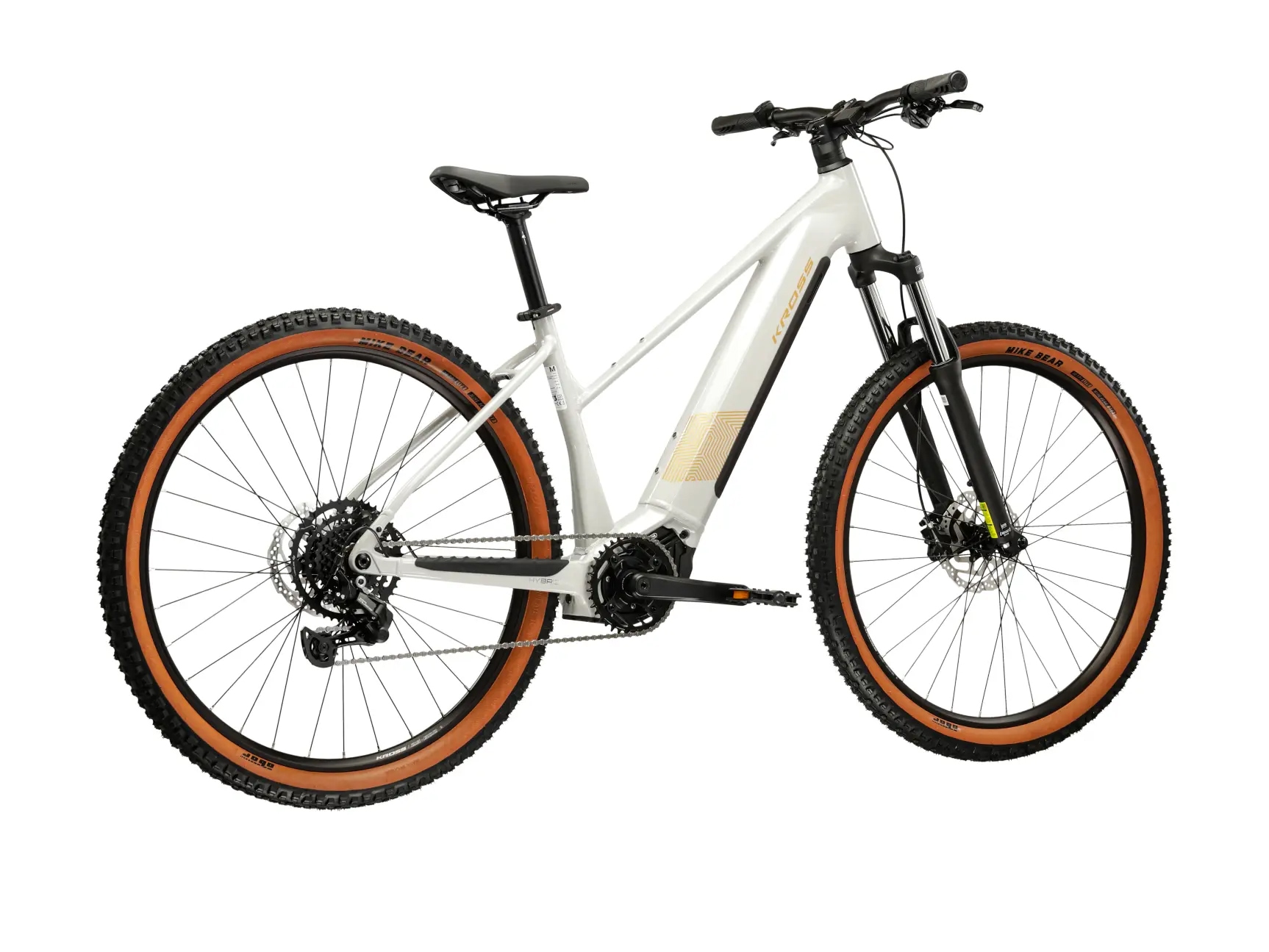 Kross »Influx Hybrid 1.0 20Ah/720Wh 29 Zoll grau 9 Gänge 2026« 9 Gang Shimano CUES U4000 Schaltwerk Kettenschaltung Mittelmotor 250 W