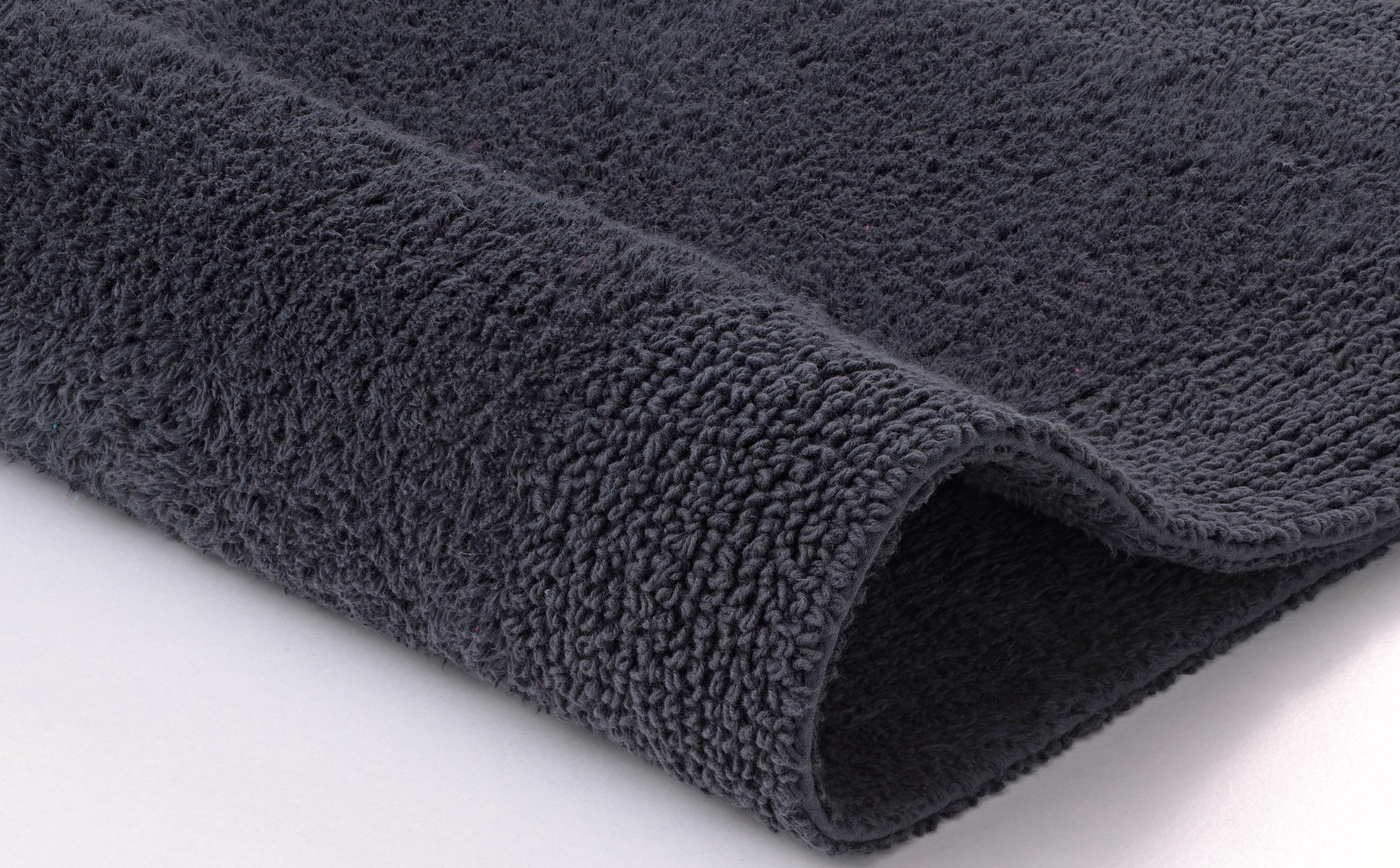 Kleine Wolke Badematte »Cotone«, fußbodenheizungsgeeignet-beidseitig nutzbar, Badteppich, Uni Farben, reine Baumwolle, waschbar