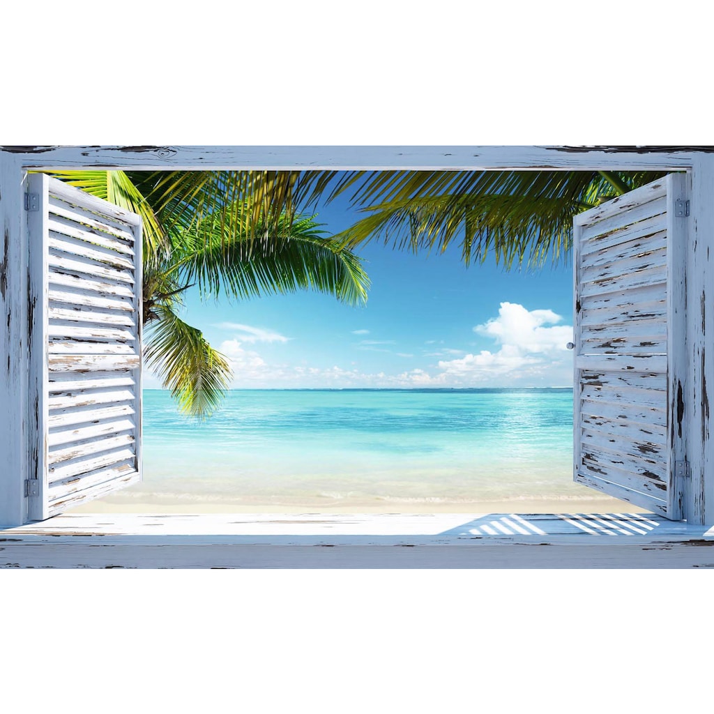Reinders! Wandbild »Strandfenster«