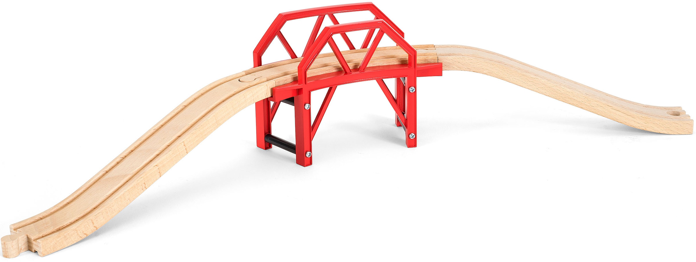 Spielzeugeisenbahn-Brücke »BRIO® WORLD, Bahnbrücke mit Auffahrten«, FSC®- schützt Wald...