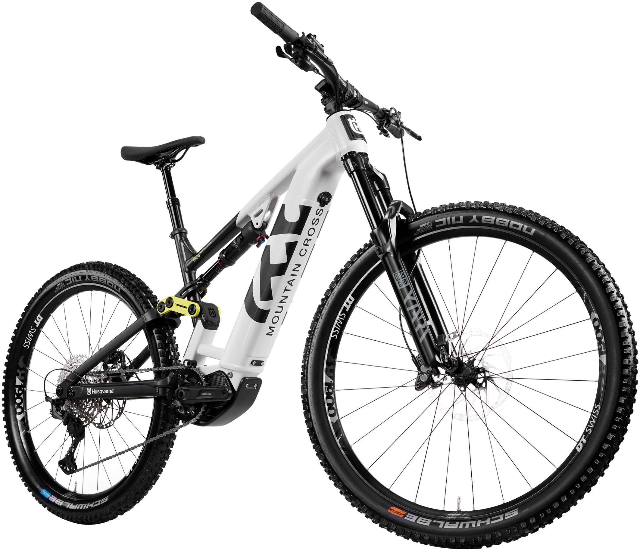 Husqvarna E-BICYCLES E-Bike »E-Mountainbike Mountain Cross MC3«, 12 Gang, SRAM, GX Eagle, Mittelmotor 250 W, Pedelec, Elektrofahrraf für Herren, MTB, Bluetooth