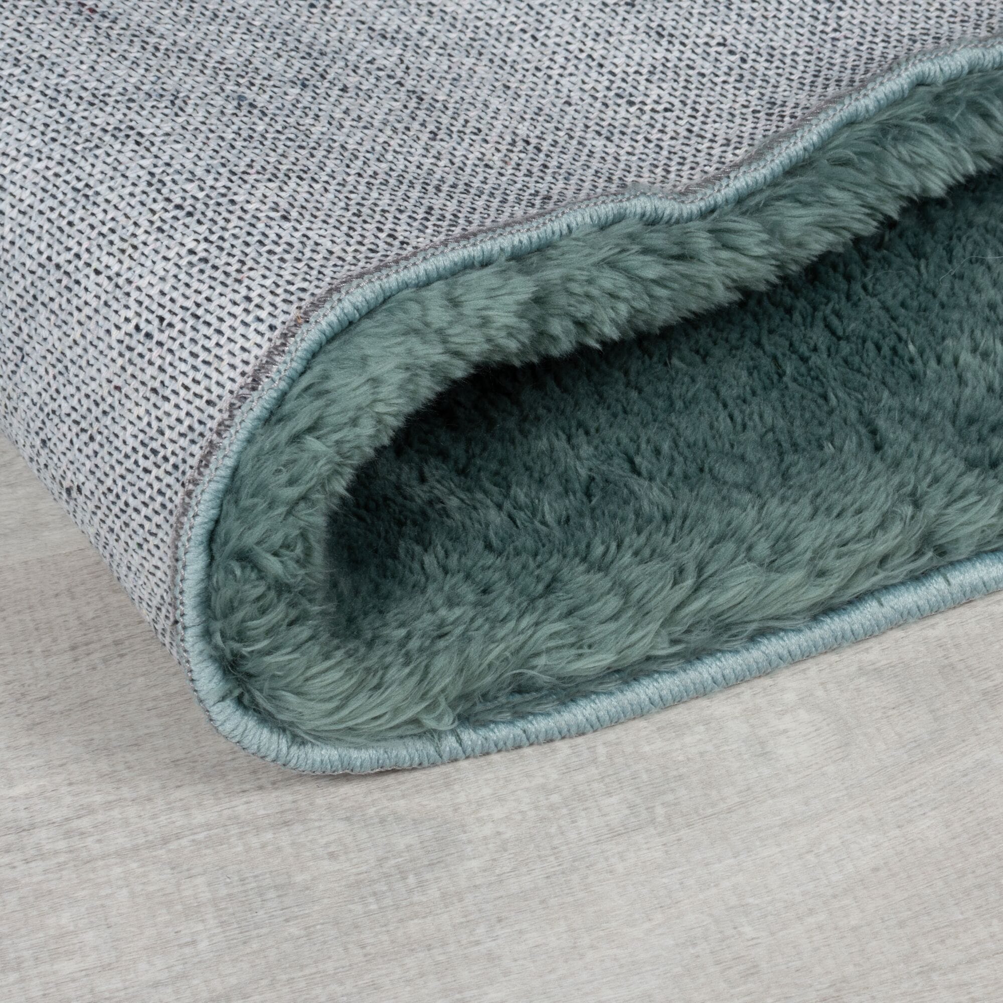 FLAIR RUGS Hochflor-Teppich »Faroe Wool Look«, rechteckig, 30 mm Höhe, Waschbarer Teppich aus Kunstpelz in Färöer-Wolloptik