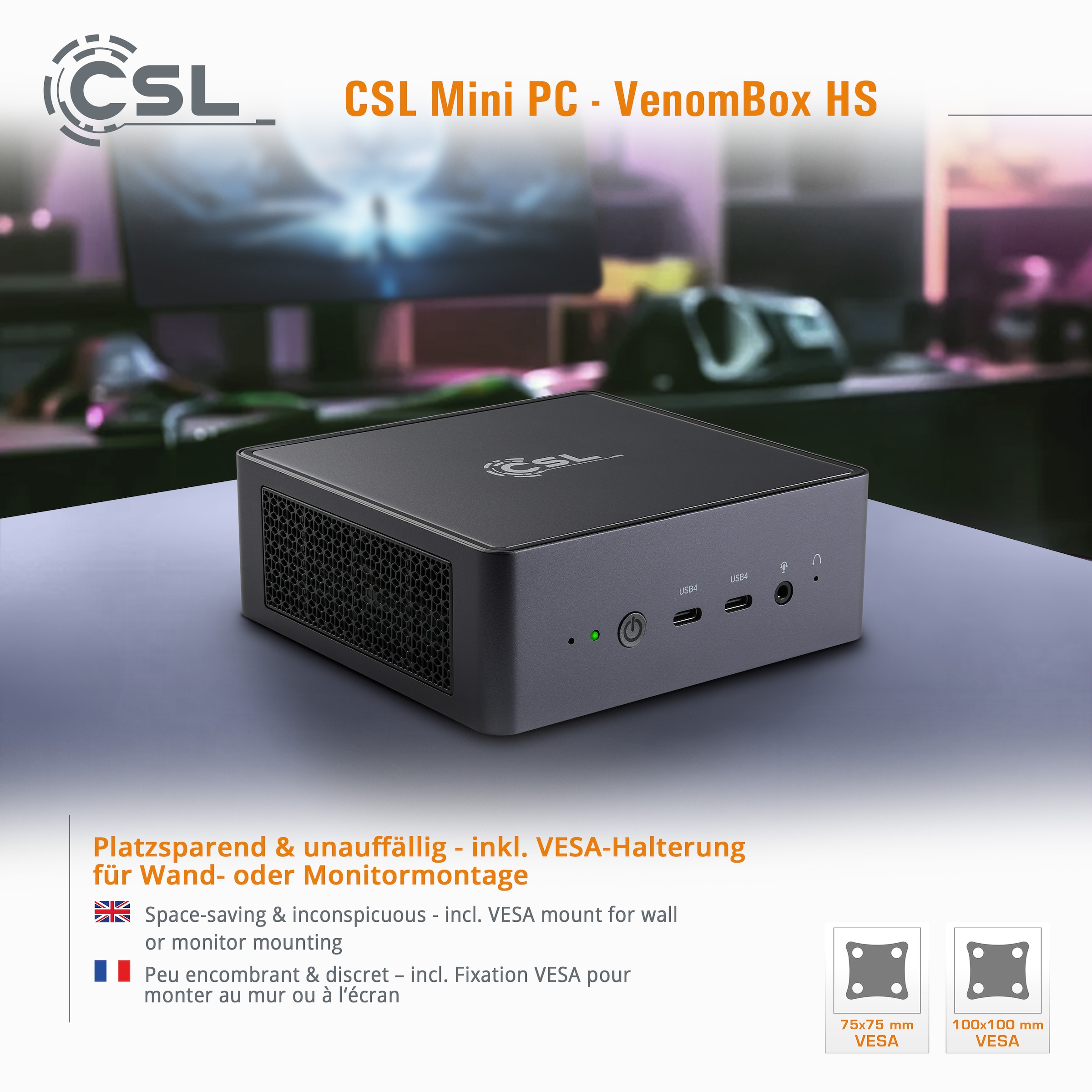 CSL Gaming-PC »VenomBox 8845 HS Windows 11 Pro«