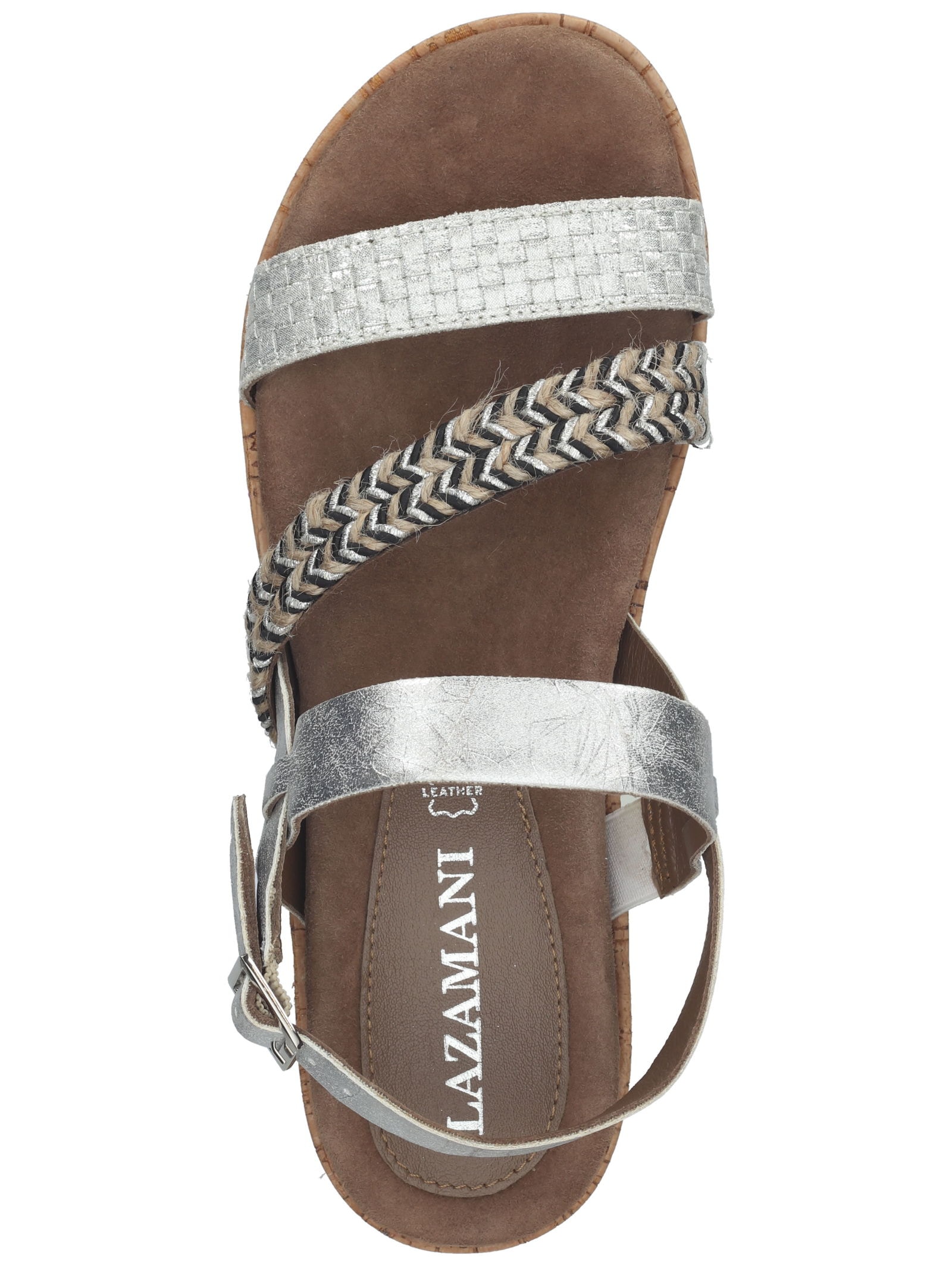 Lazamani Riemchensandale »Lazamani Sandalen Leder/Textil«