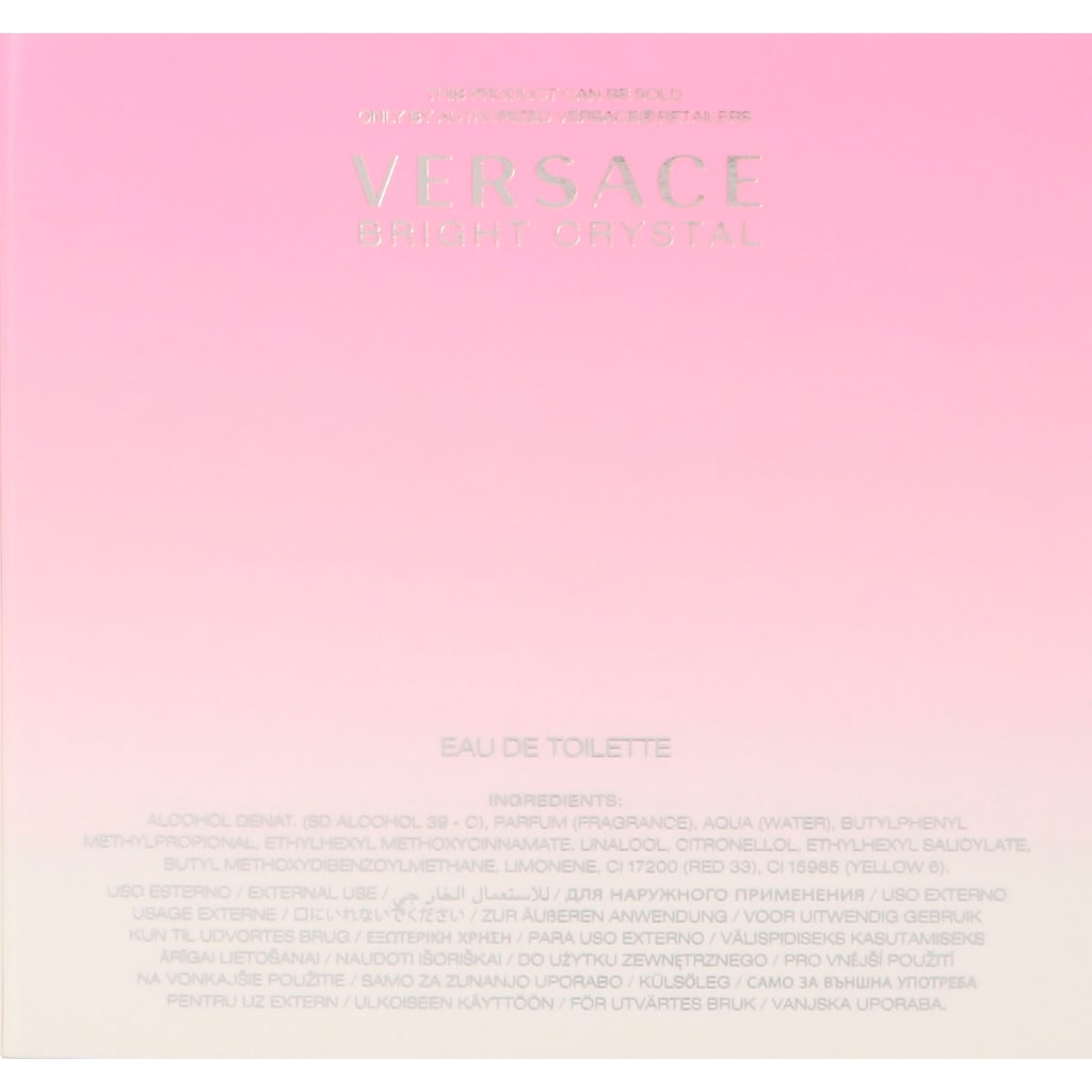 Versace Eau de Toilette »Bright Crystal«