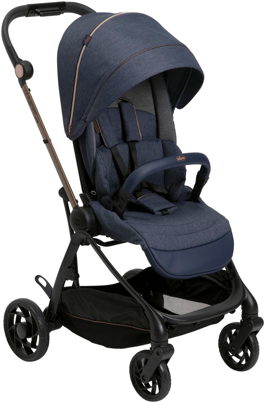 CHICCO Kinder-Buggy »One4Ever Lounge Denim« 22 kg denim shine