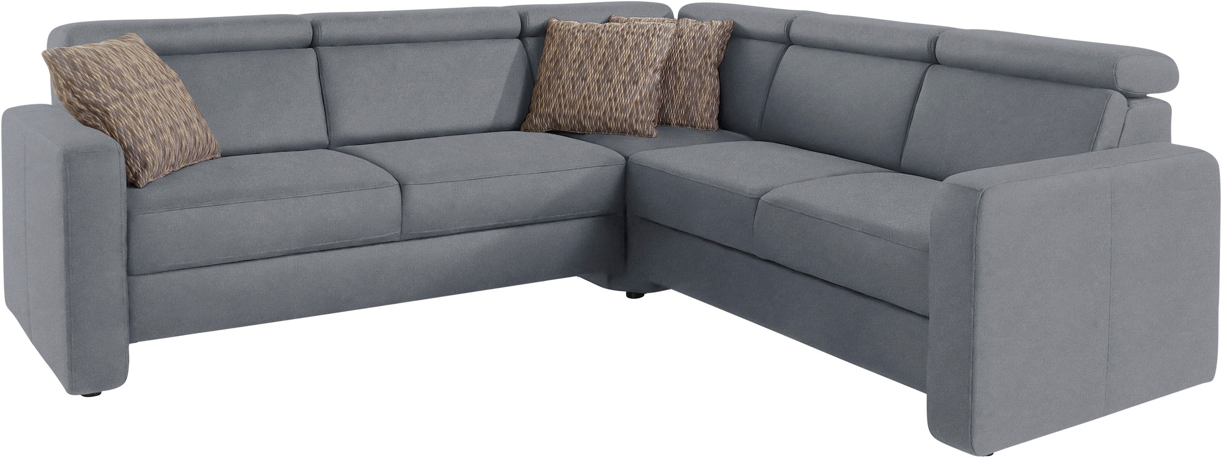 sit&more Ecksofa »Bologna L-Form«, Kopfteilverstellung, wahlweise mit Bettfunktion und Schubkasten