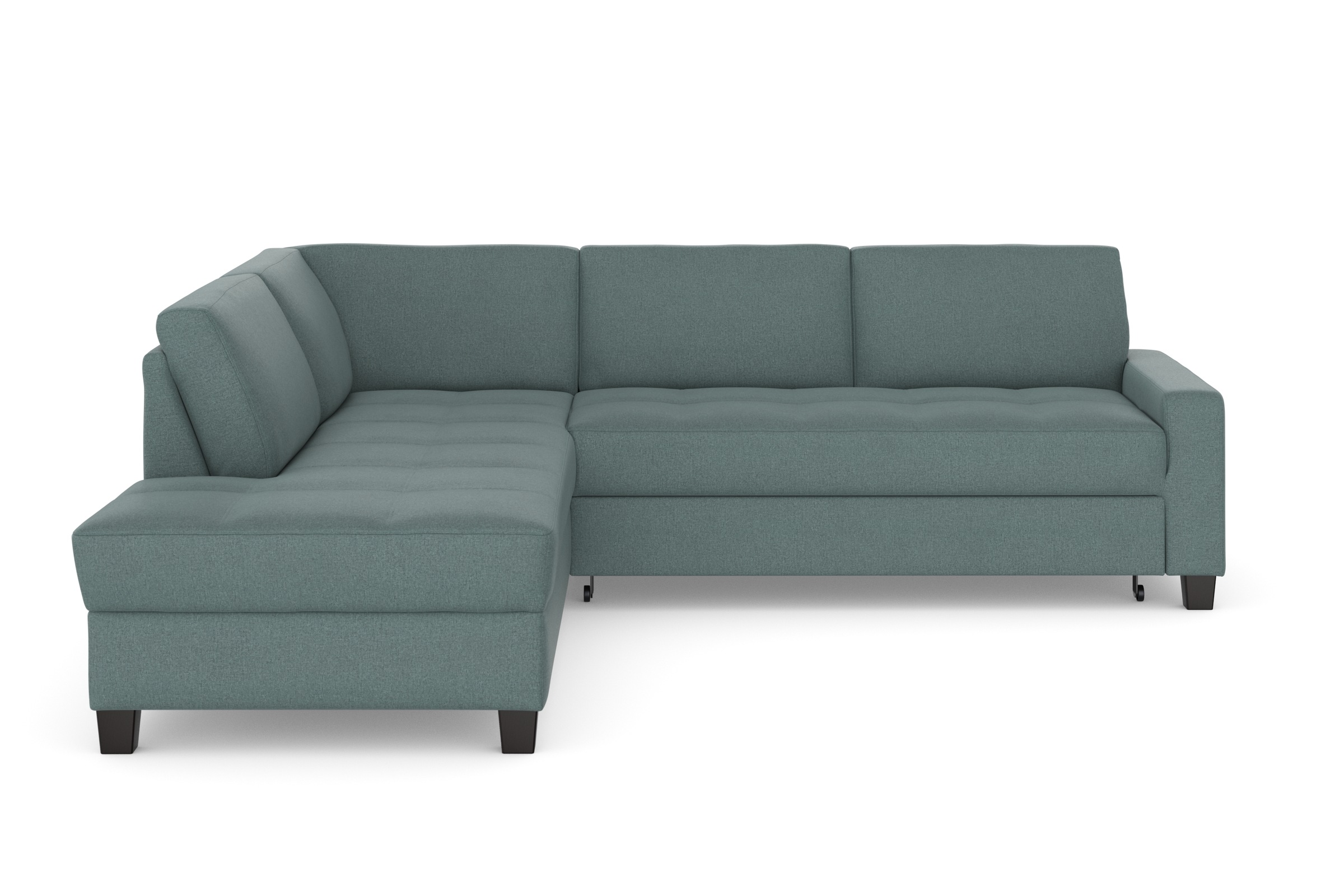 DOMO collection Ecksofa »Florentina zeitlos und elegant, Sitznähte als Desi günstig online kaufen
